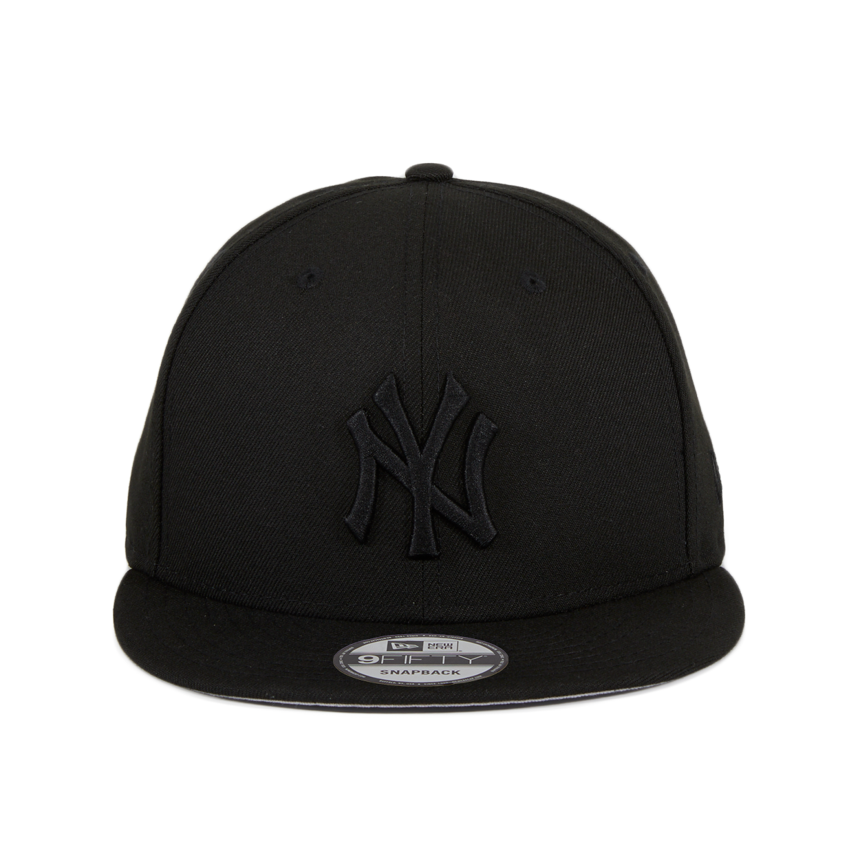 New Era 9Fifty MLB Basic New York Yankees Snapback Hat - Black, Black