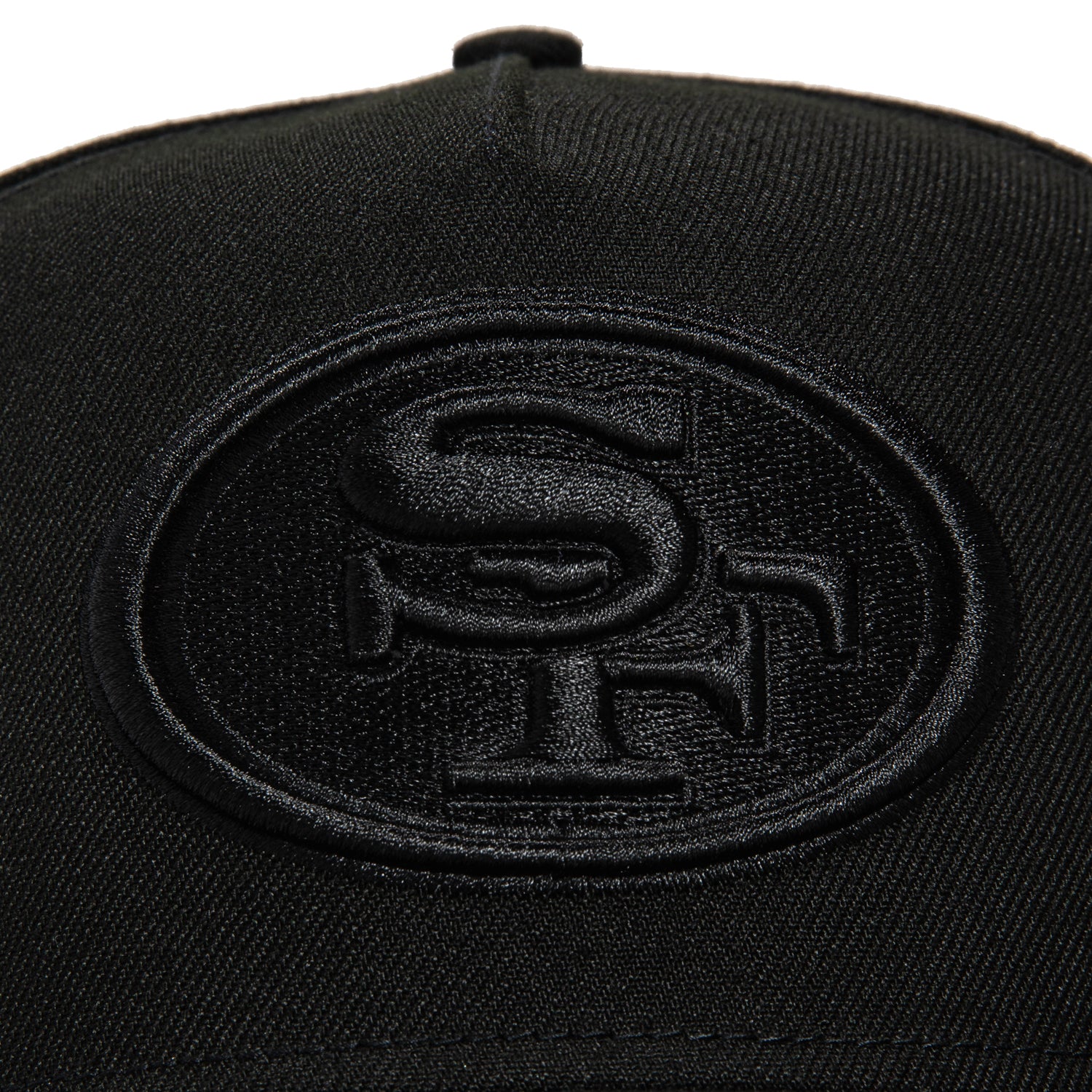 New Era 9Fifty A-Frame San Francisco 49ers Snapback Hat - Black, Black