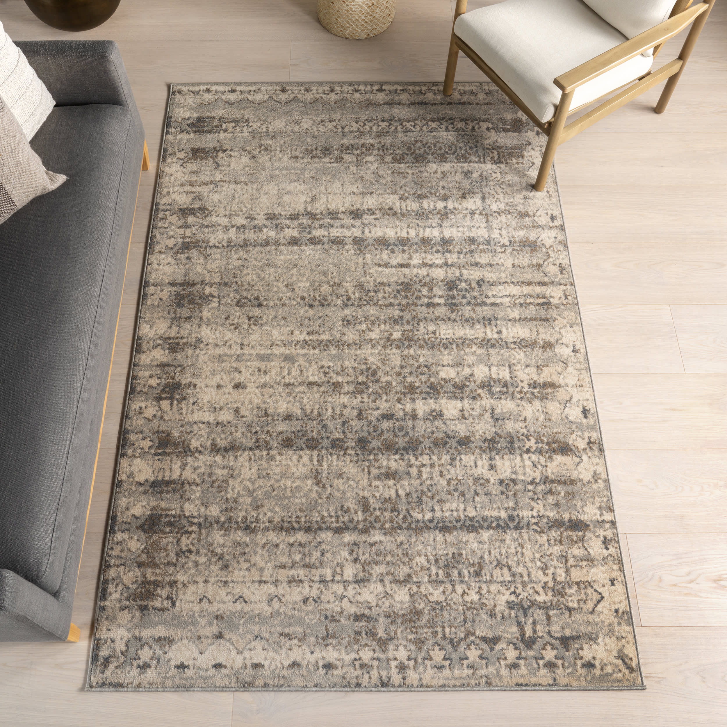 Sanya Vintage Rug | Beige