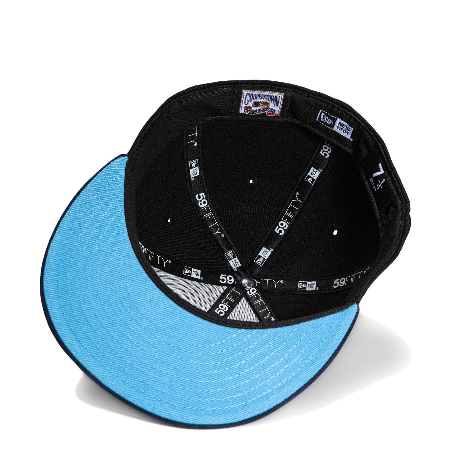 New Era 59Fifty Arizona Diamondbacks Inaugural Patch Upside Down Hat - Black, Navy, Light Blue