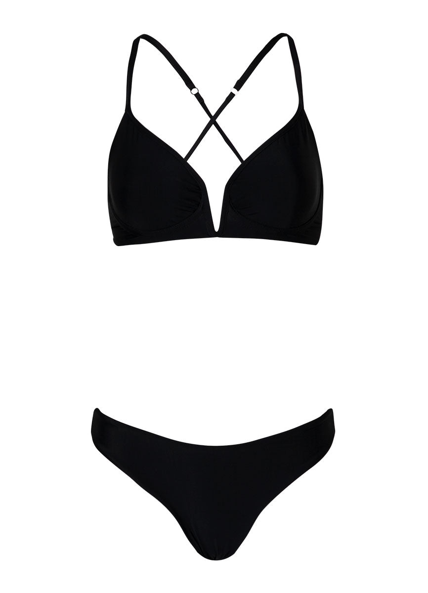 Maaji Midnight Ash Voila Unmolded Underwire Bikini Top