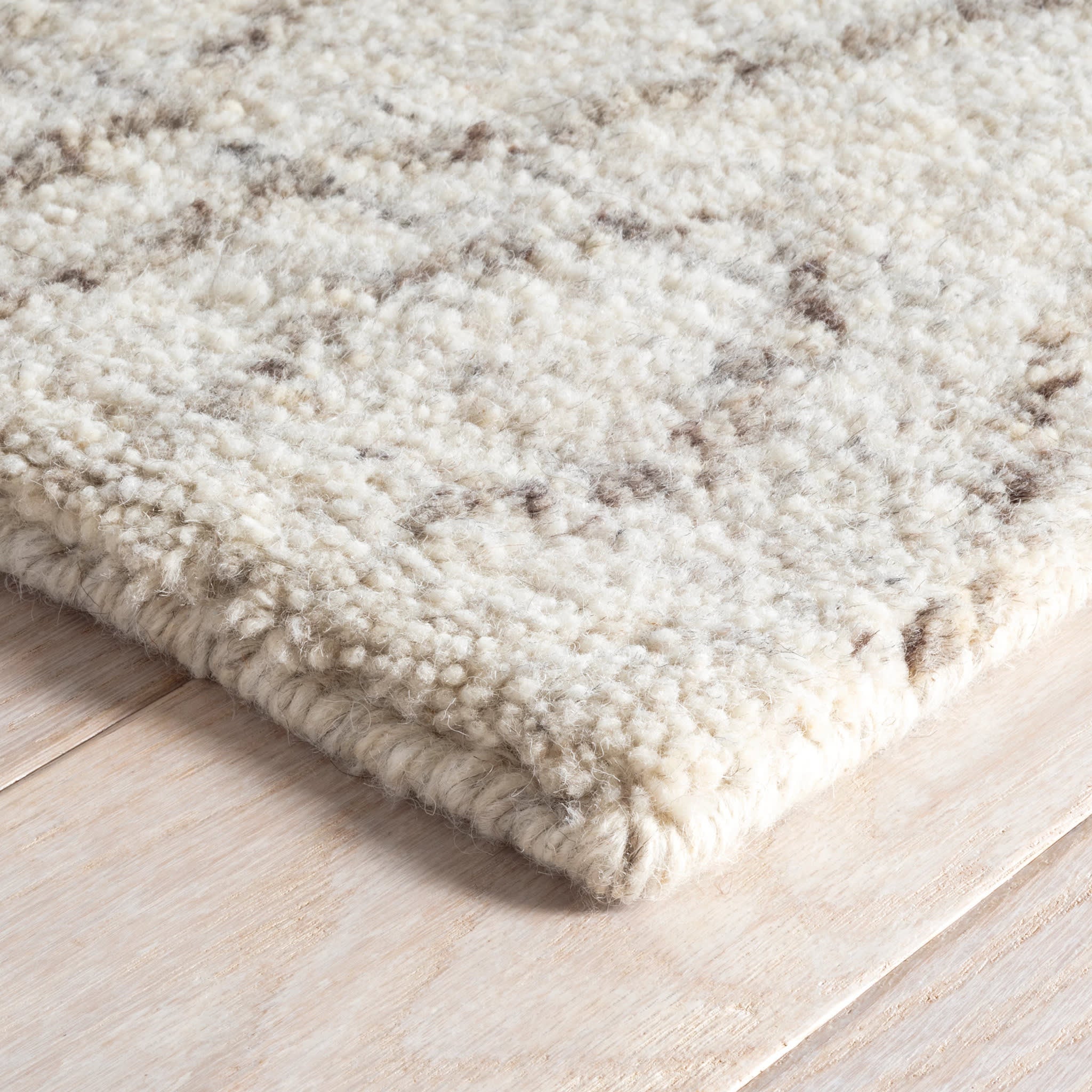 Masinissa Natural Hand Knotted Wool Rug