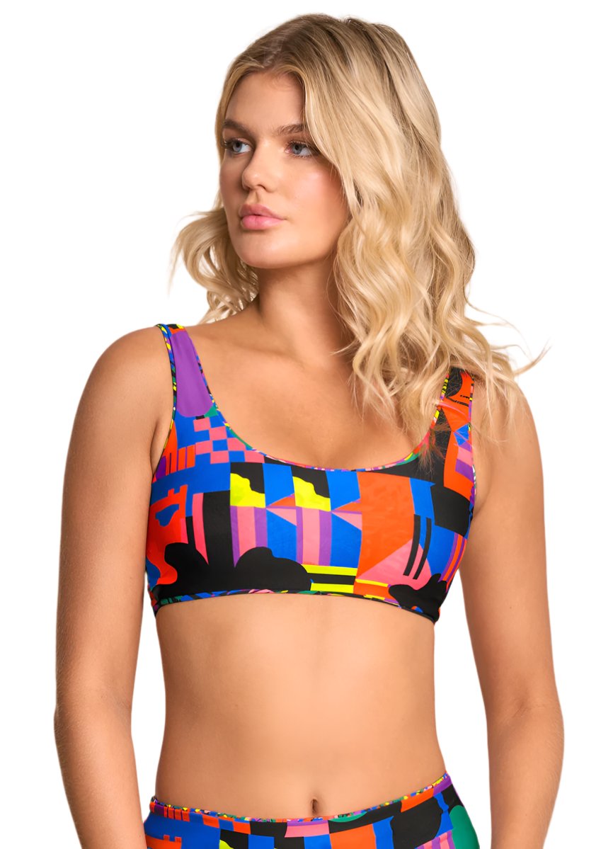 Maaji Rhapsody Lizzy Sporty Bralette Bikini Top