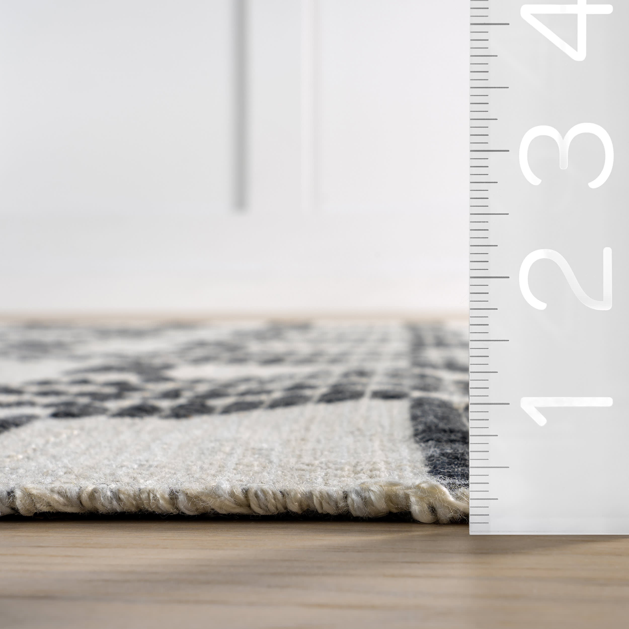 Hendo Geometric Rug | Grey