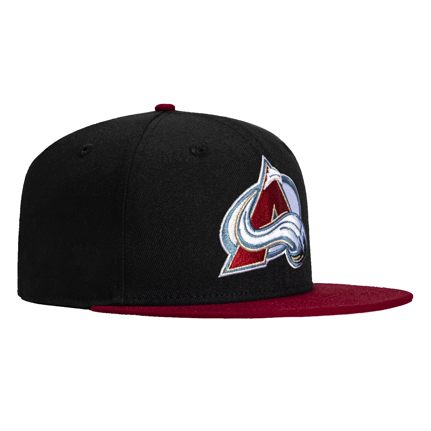 New Era 59Fifty Colorado Avalanche Hat - Black, Cardinal