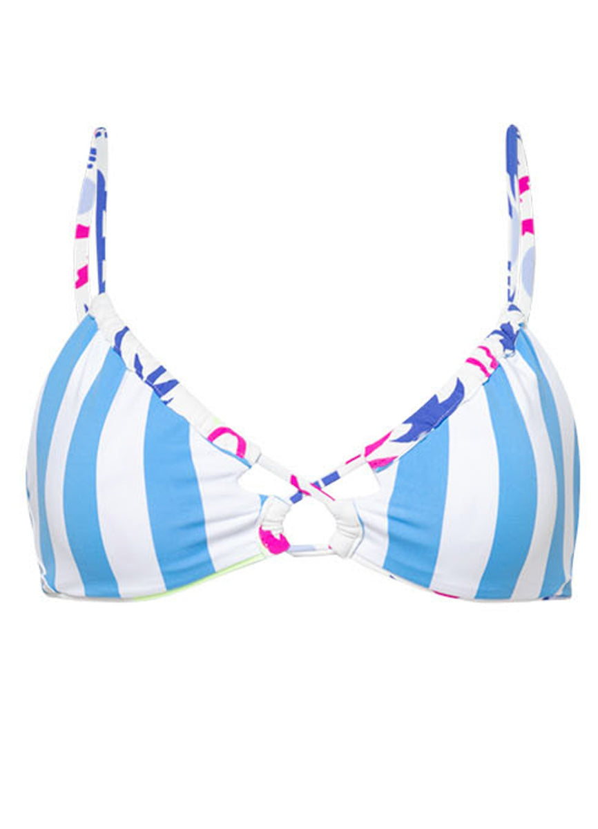 Maaji Venice Beach Kelly Loop Front Triangle Bikini Top