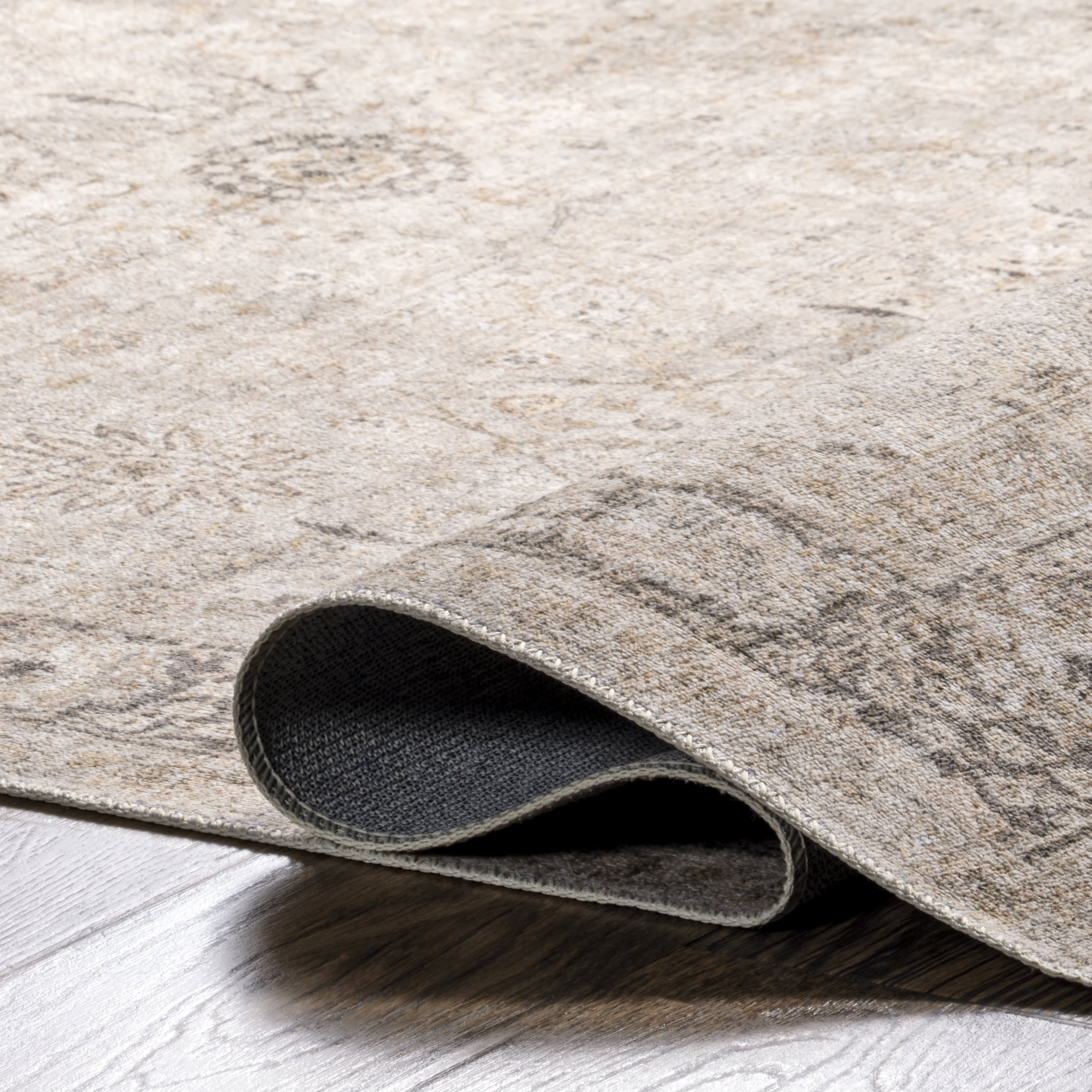 Bayberry Vintage Washable Rug | Sand