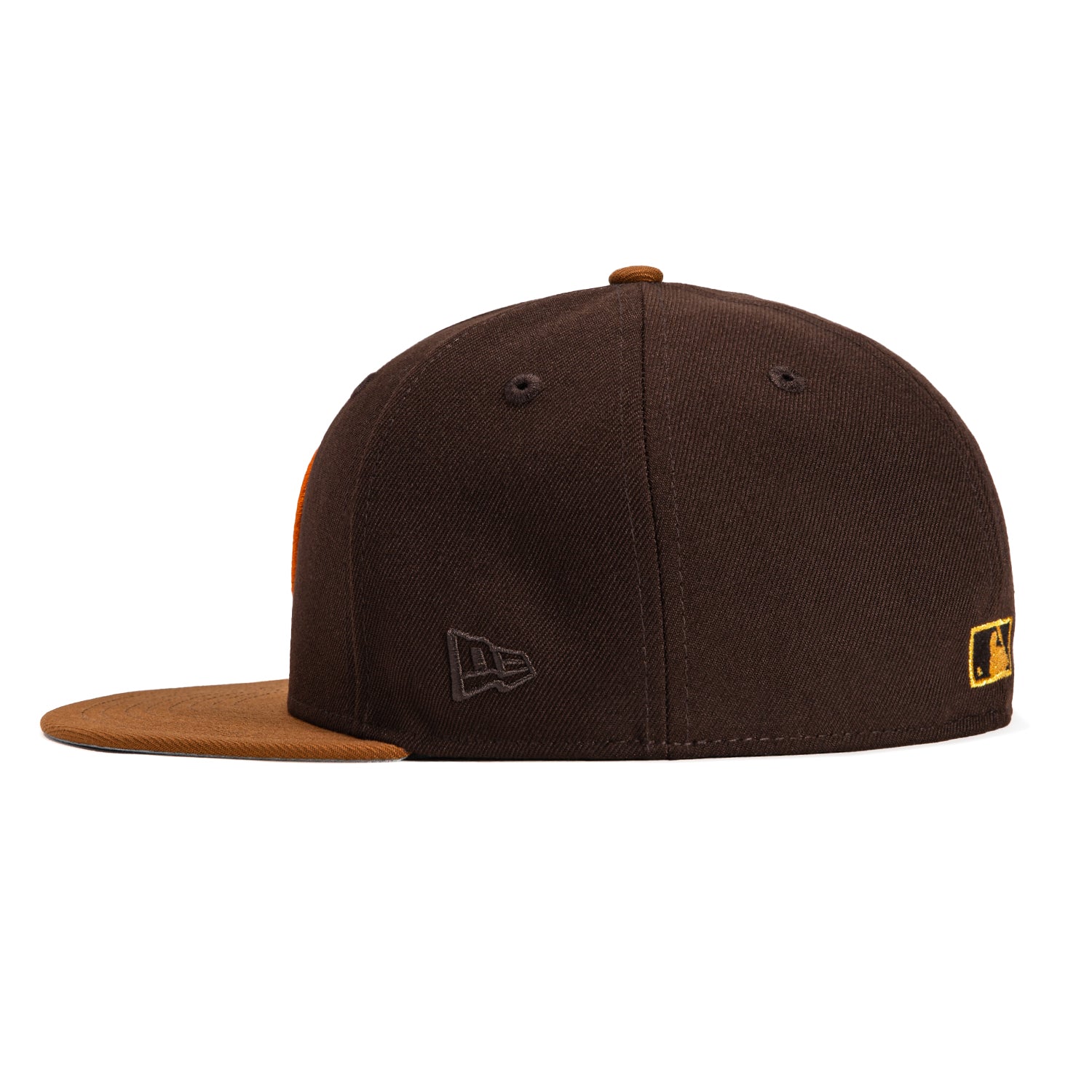 New Era 59Fifty Los Angeles Dodgers 50th Anniversary Stadium Patch D Hat - Brown, Khaki, Metallic Gold