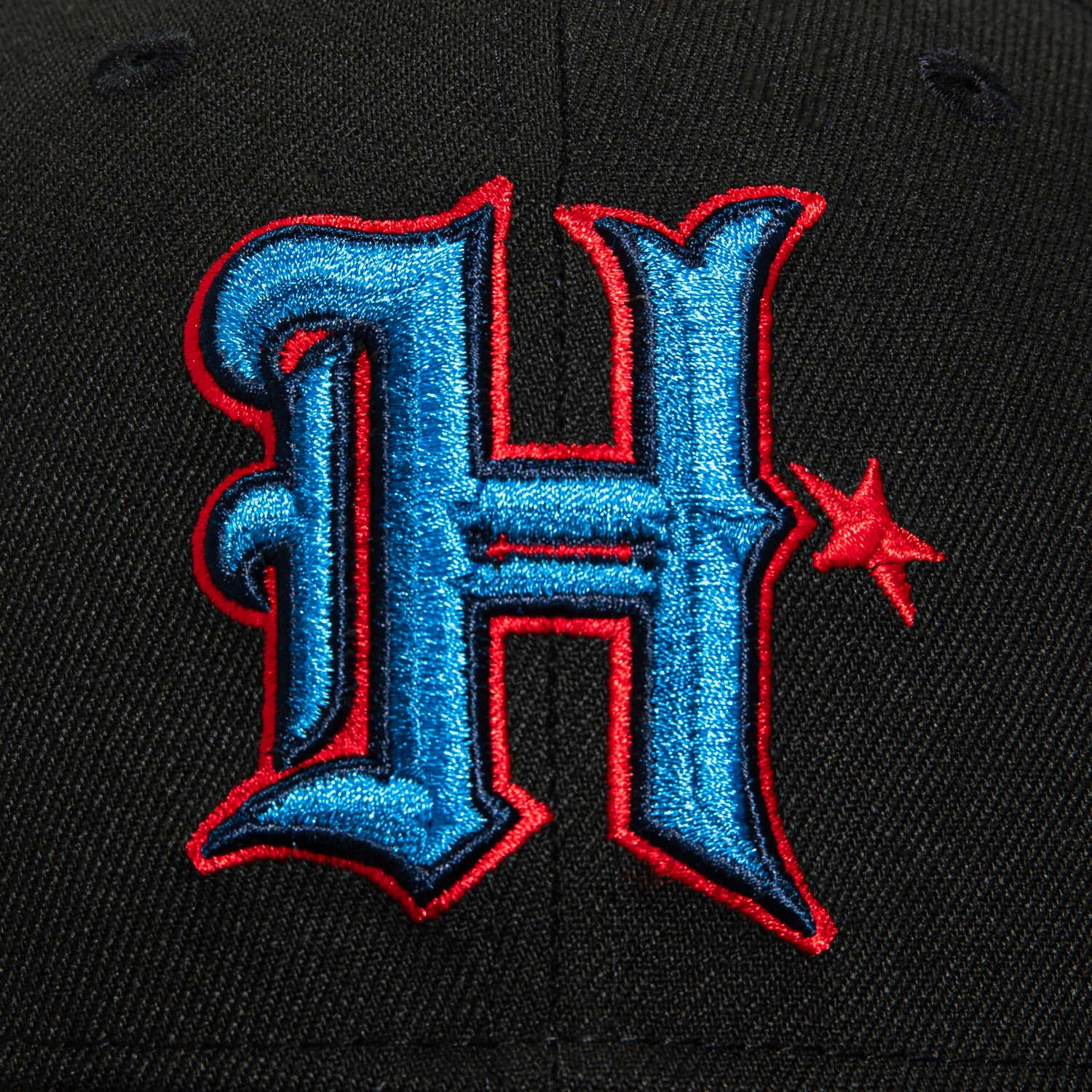 New Era 59Fifty Houston Texans Logo Patch H Hat - Black