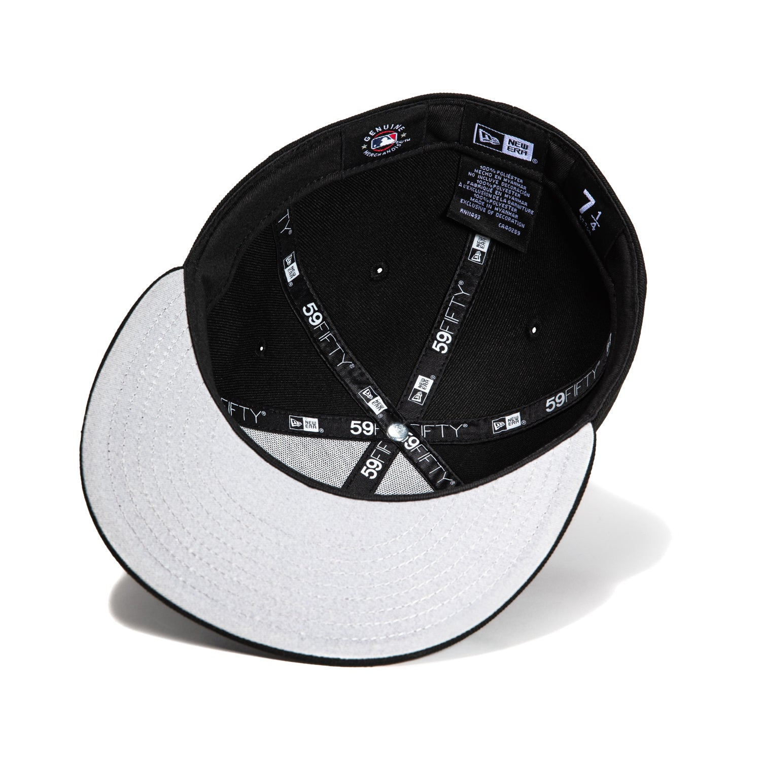 New Era 59Fifty New York Yankees Hat - Black, White