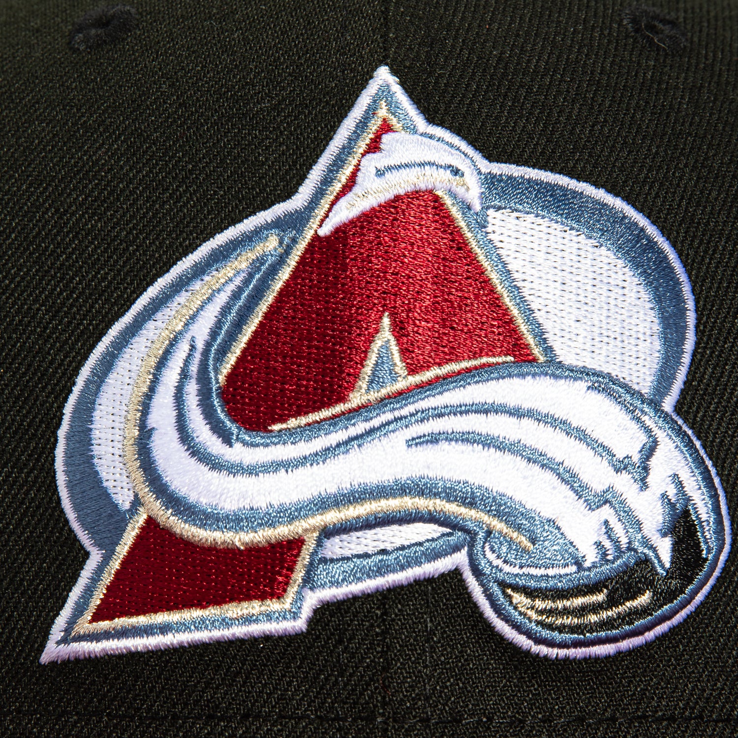 New Era 59Fifty Colorado Avalanche Hat - Black, Cardinal