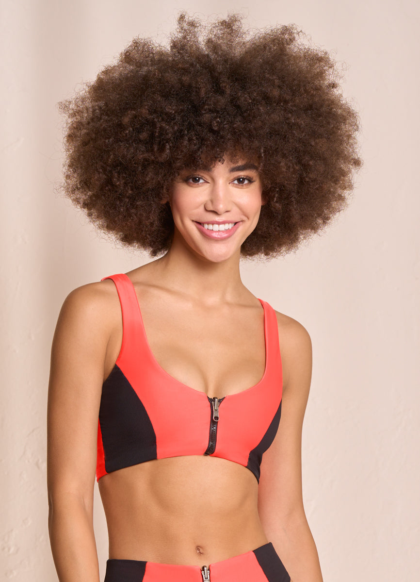 Maaji Fire Ninna Sporty Bralette Bikini Top