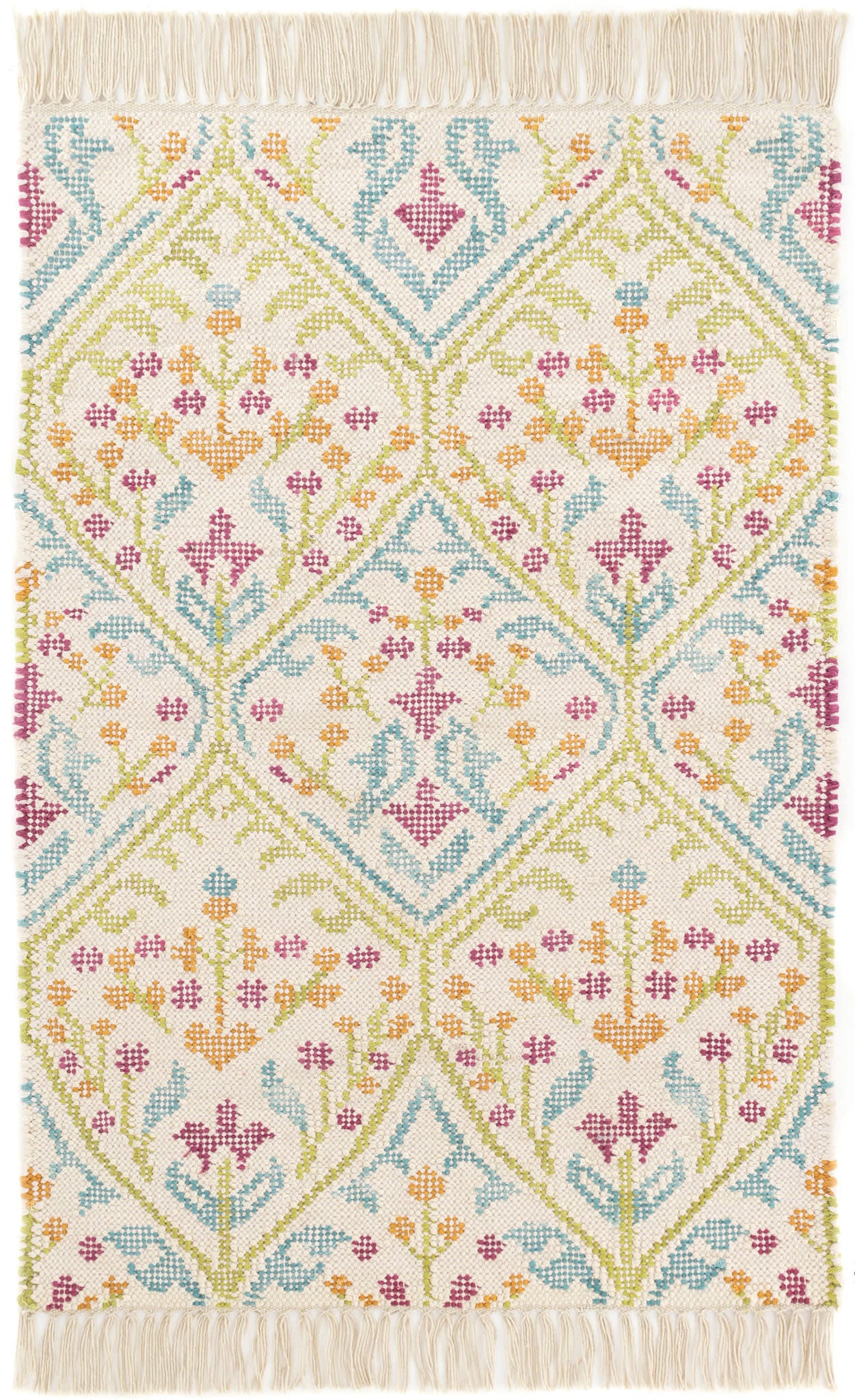 Tahlia Kilim Handwoven Cotton Rug