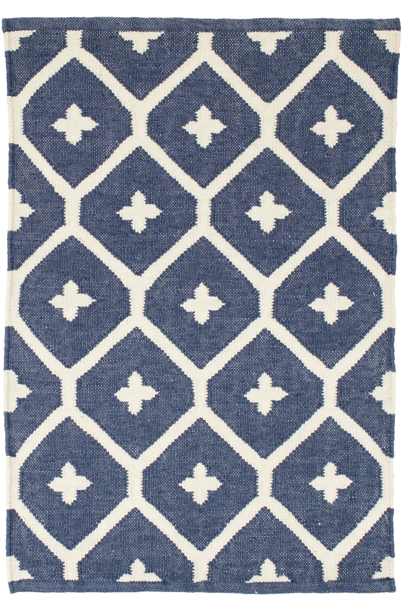 Elizabeth Navy Handwoven Indoor/Outdoor Rug