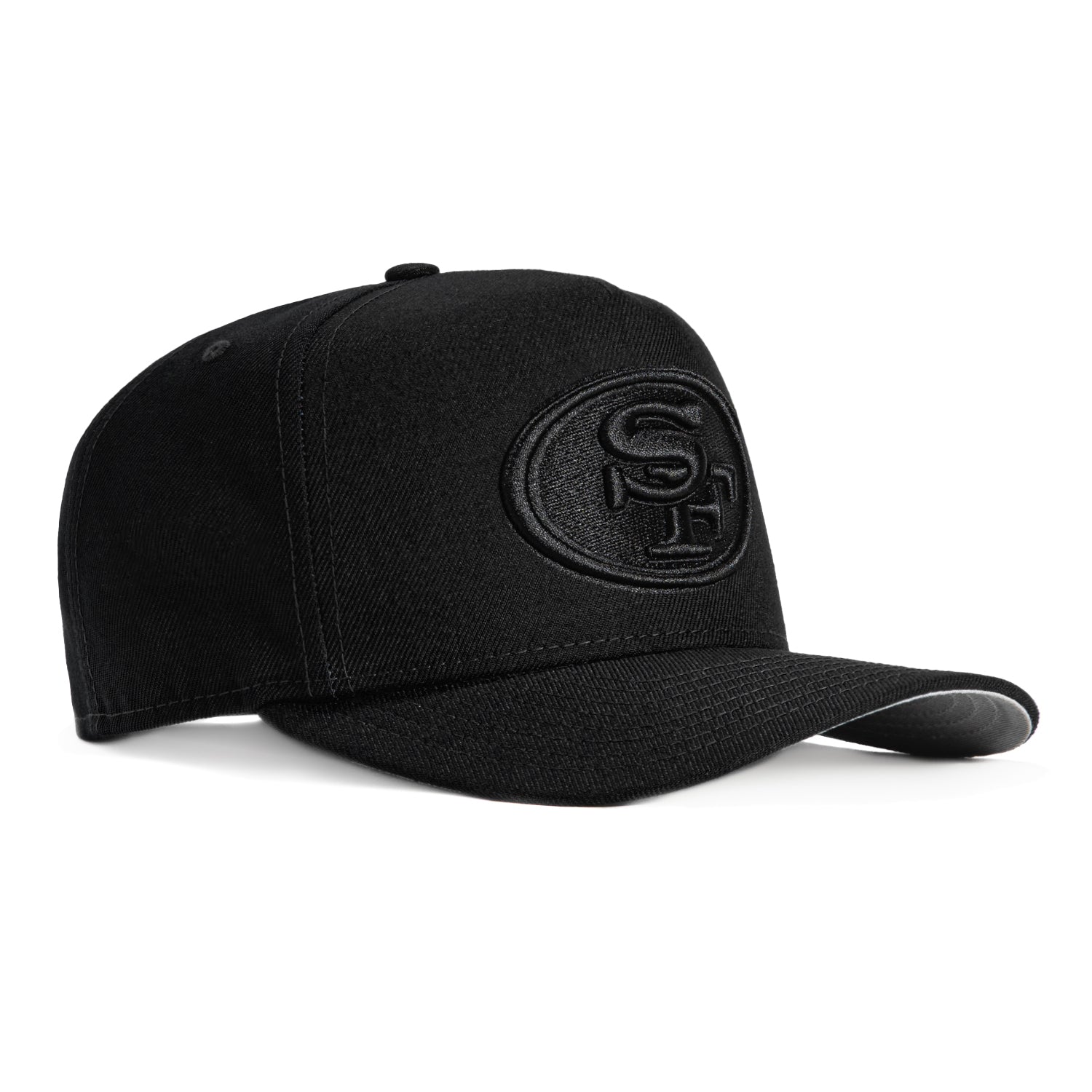 New Era 9Fifty A-Frame San Francisco 49ers Snapback Hat - Black, Black