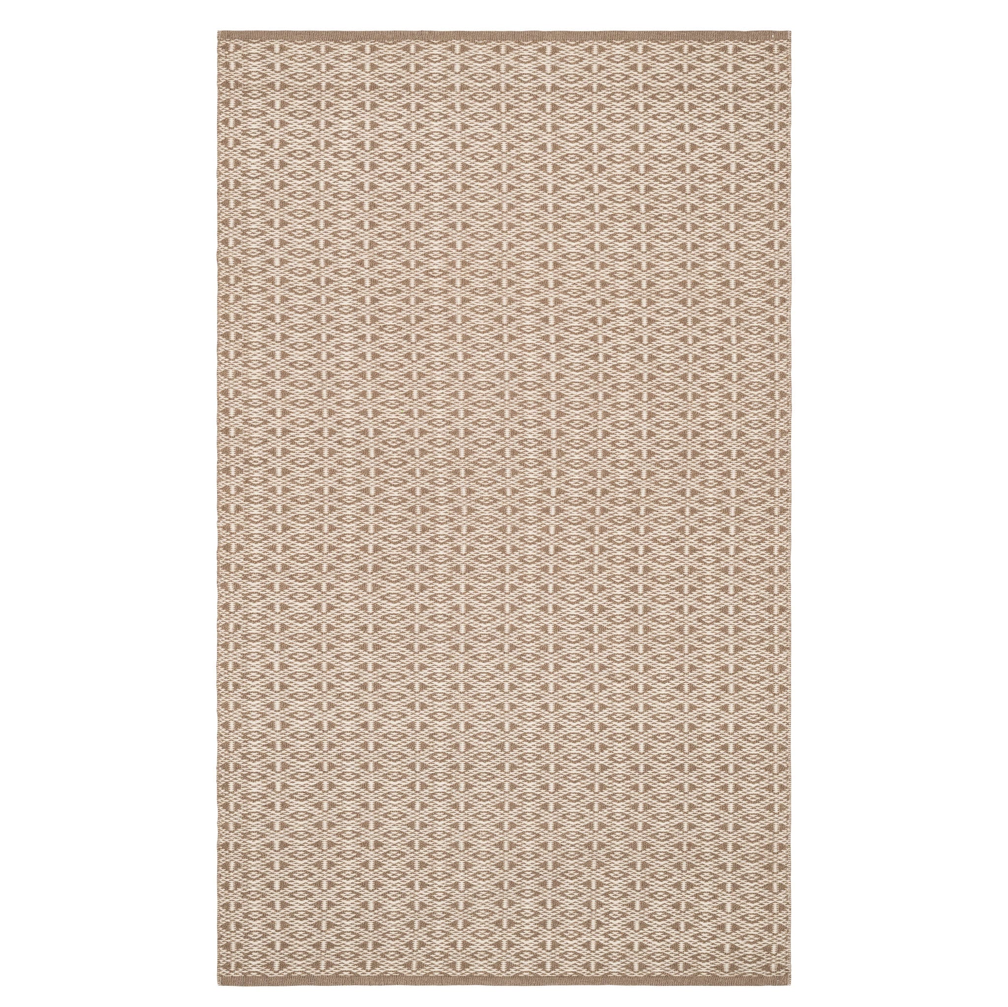 Bare Natural Handwoven Cotton Rug