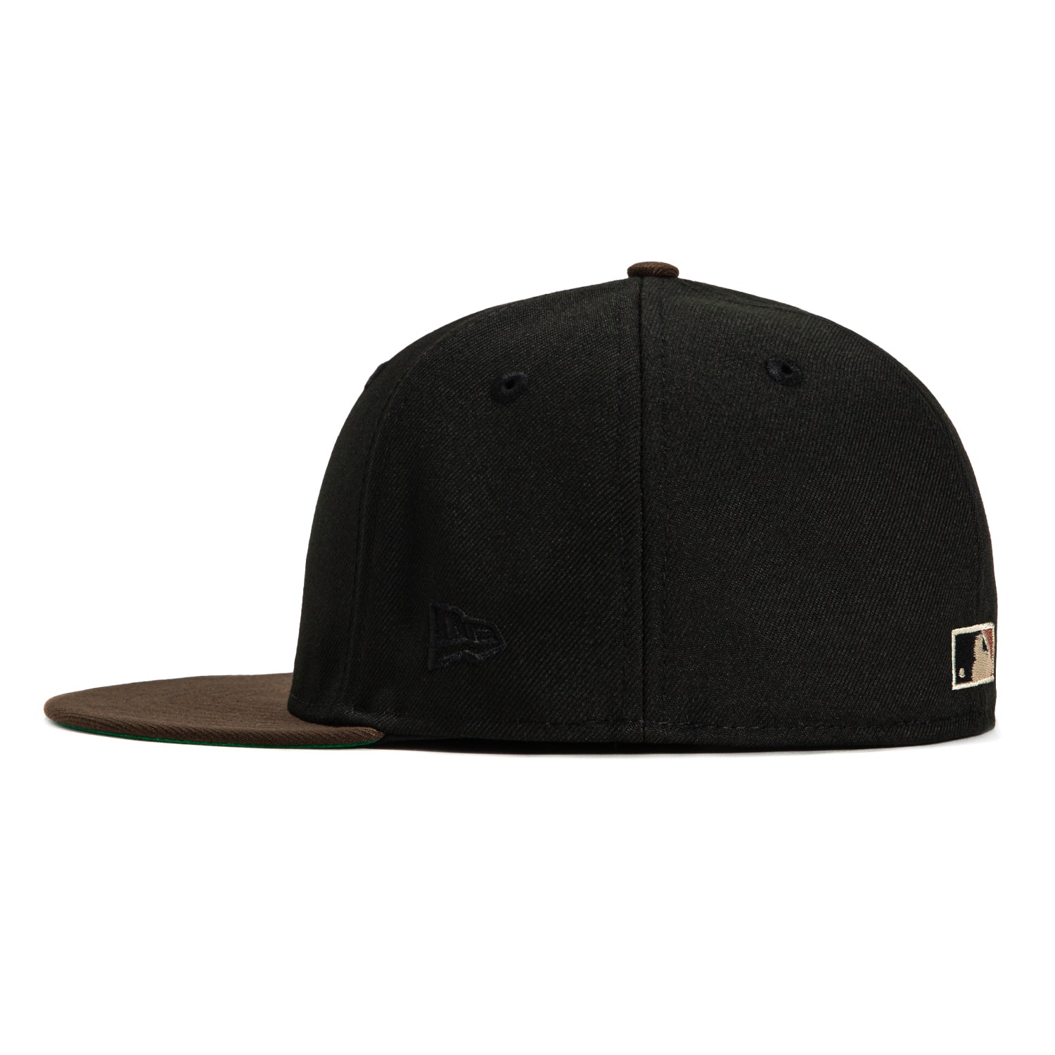 New Era 59Fifty Oakland Athletics Battle of the Bay Patch Script Hat - Black, Brown