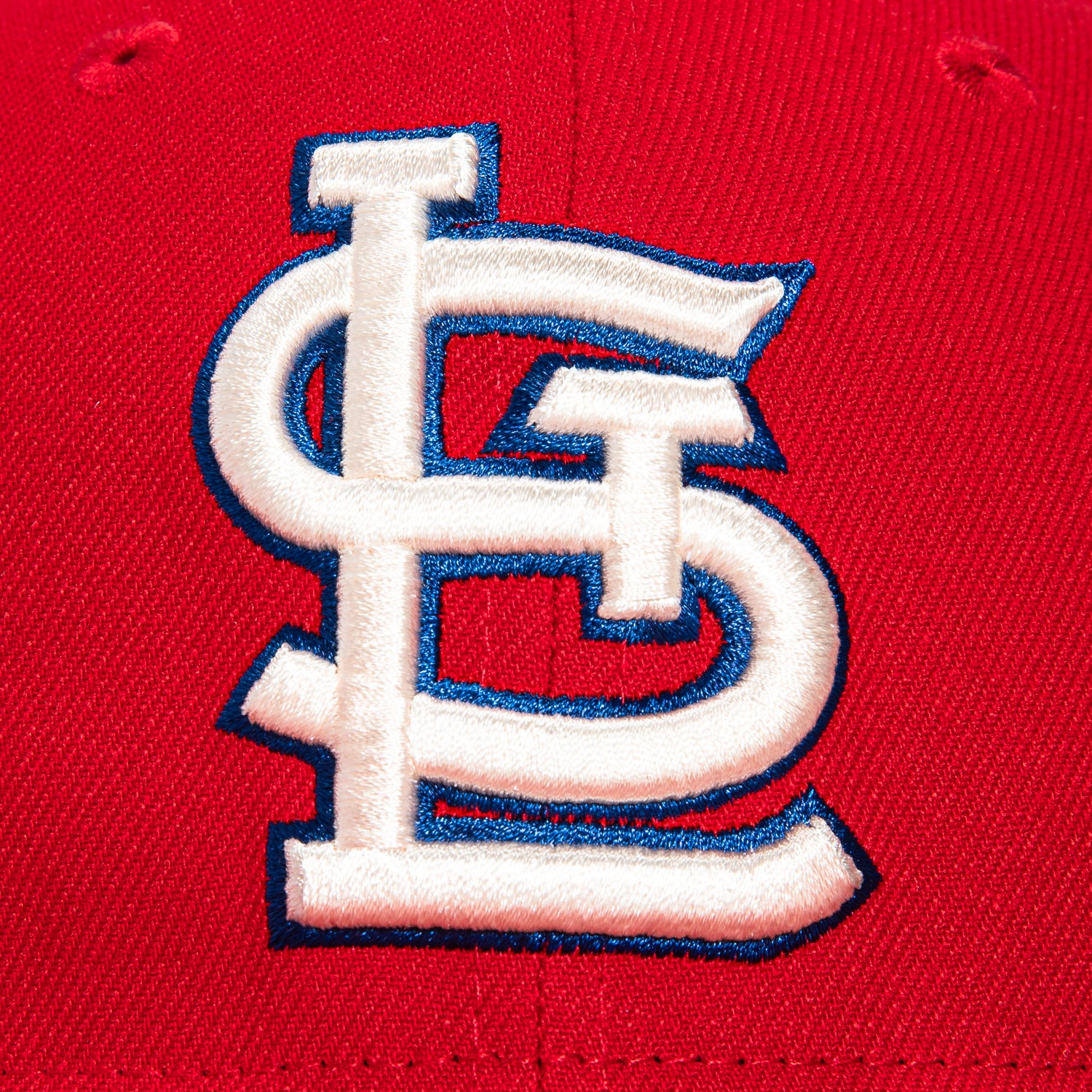 New Era 59Fifty St Louis Cardinals Cooperstown Collection Patch Hat - Red