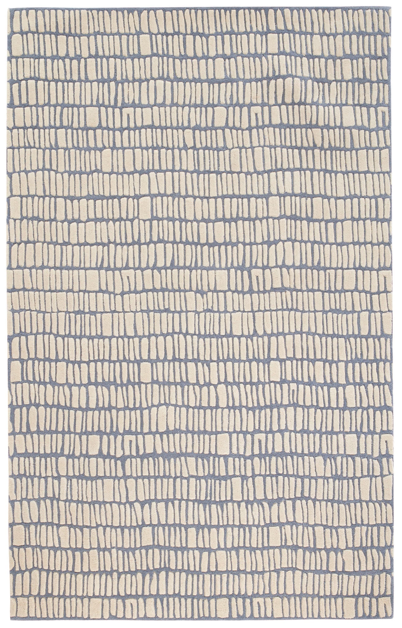 Roark Pewter Blue Hand Tufted Wool Rug