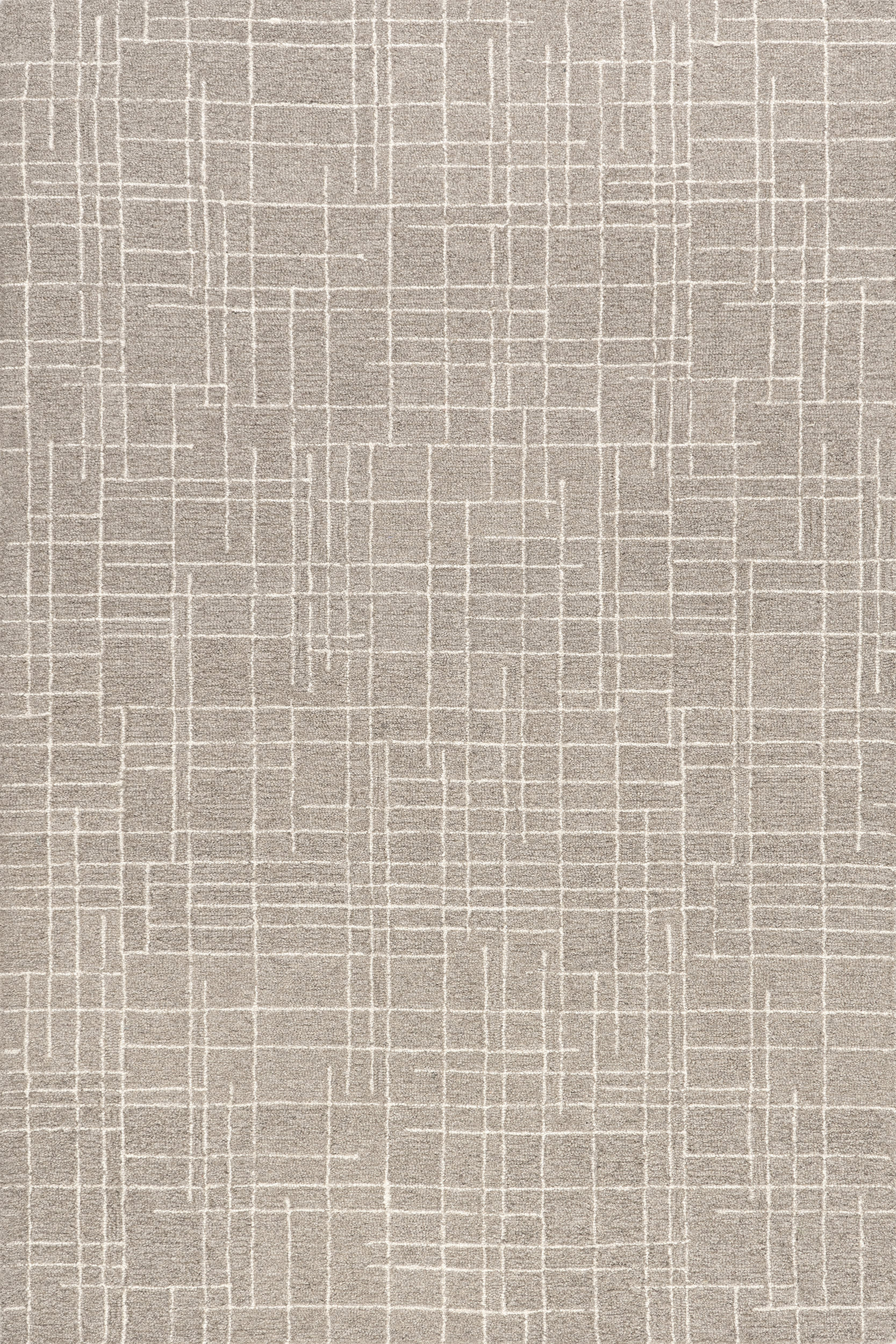 Aspyn Abstract Checked Rug | Sand