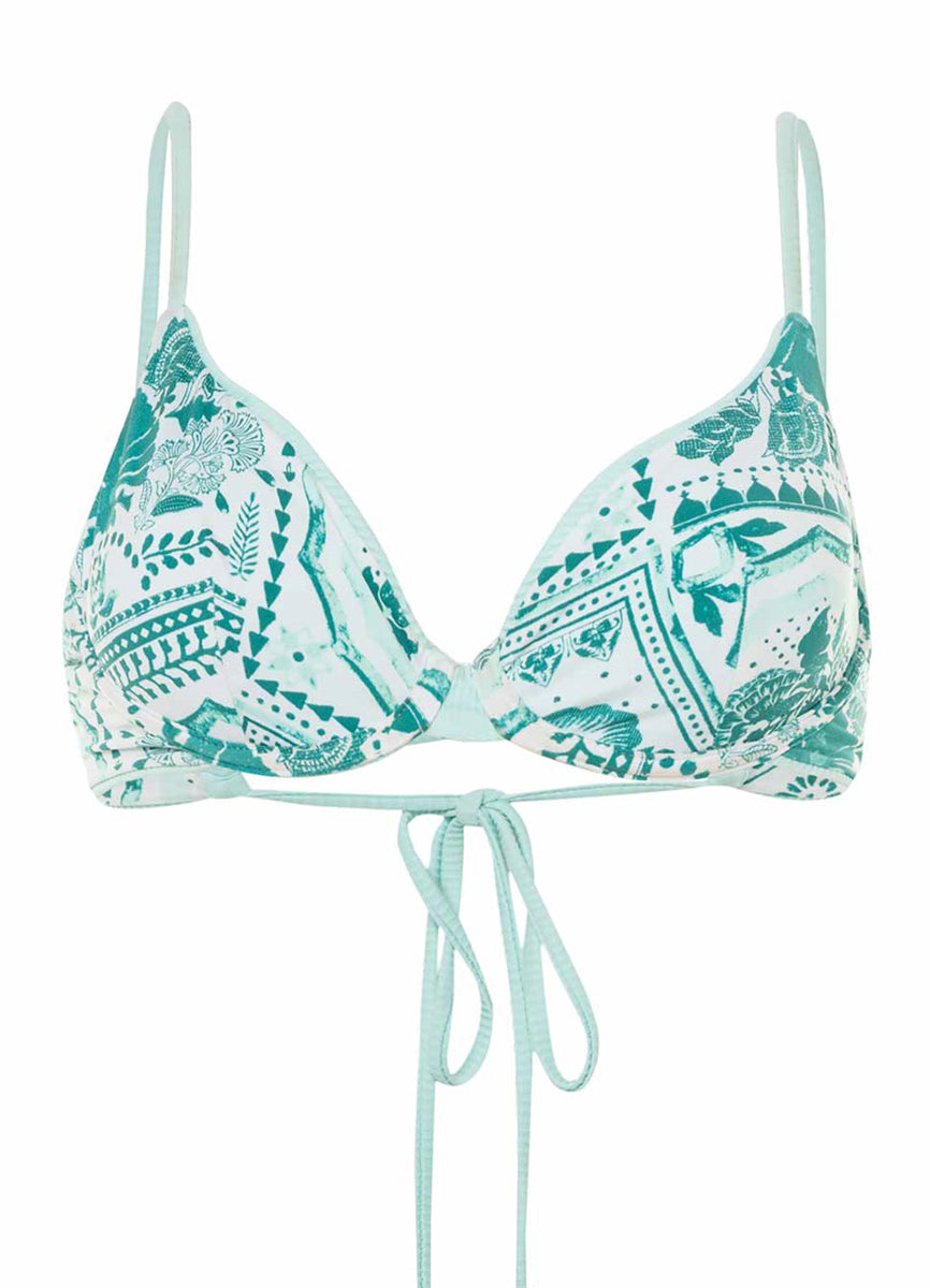 Maaji Fair Aqua Dainty Unmolded Underwire Bikini Top