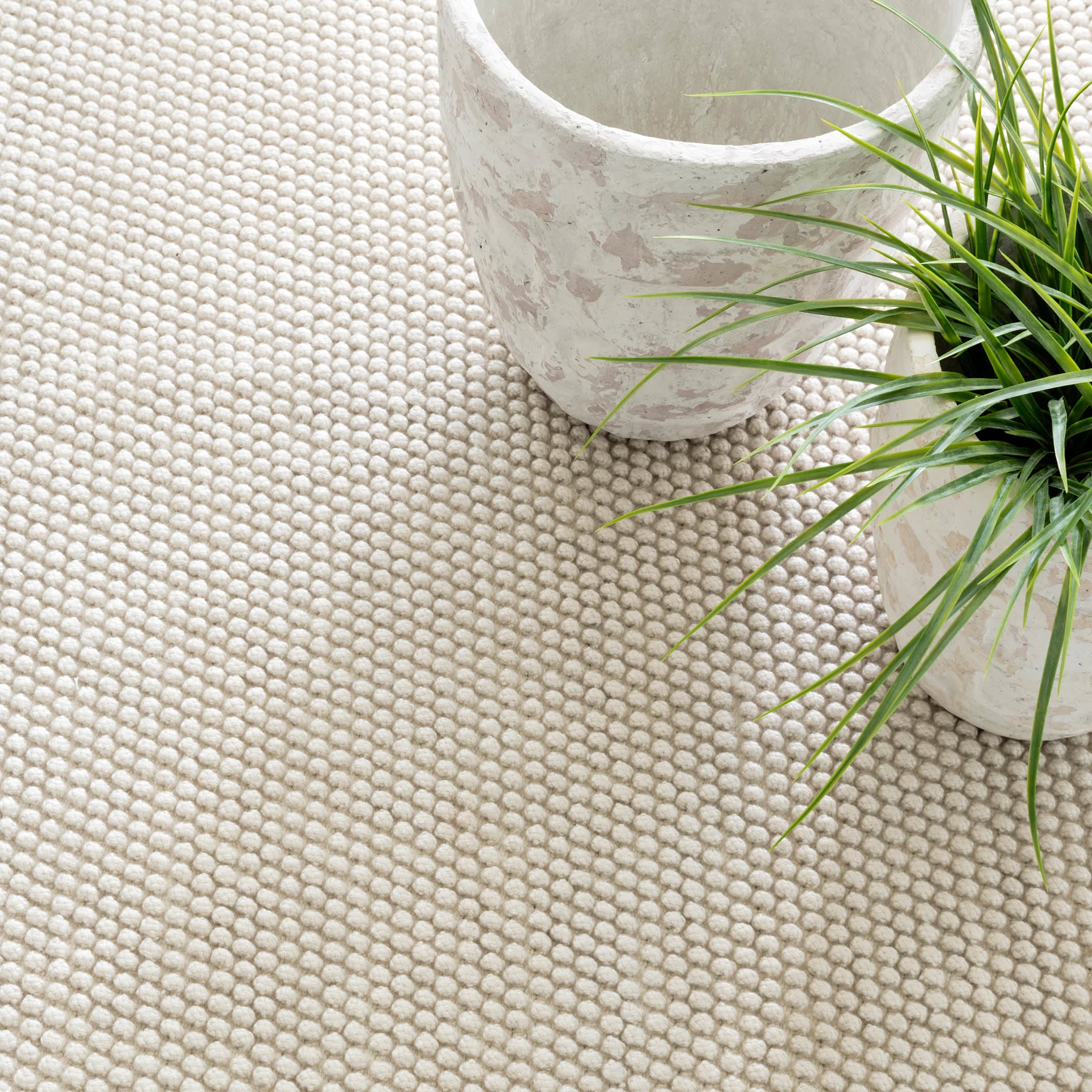 Sonoma Ivory Handwoven Performance Rug