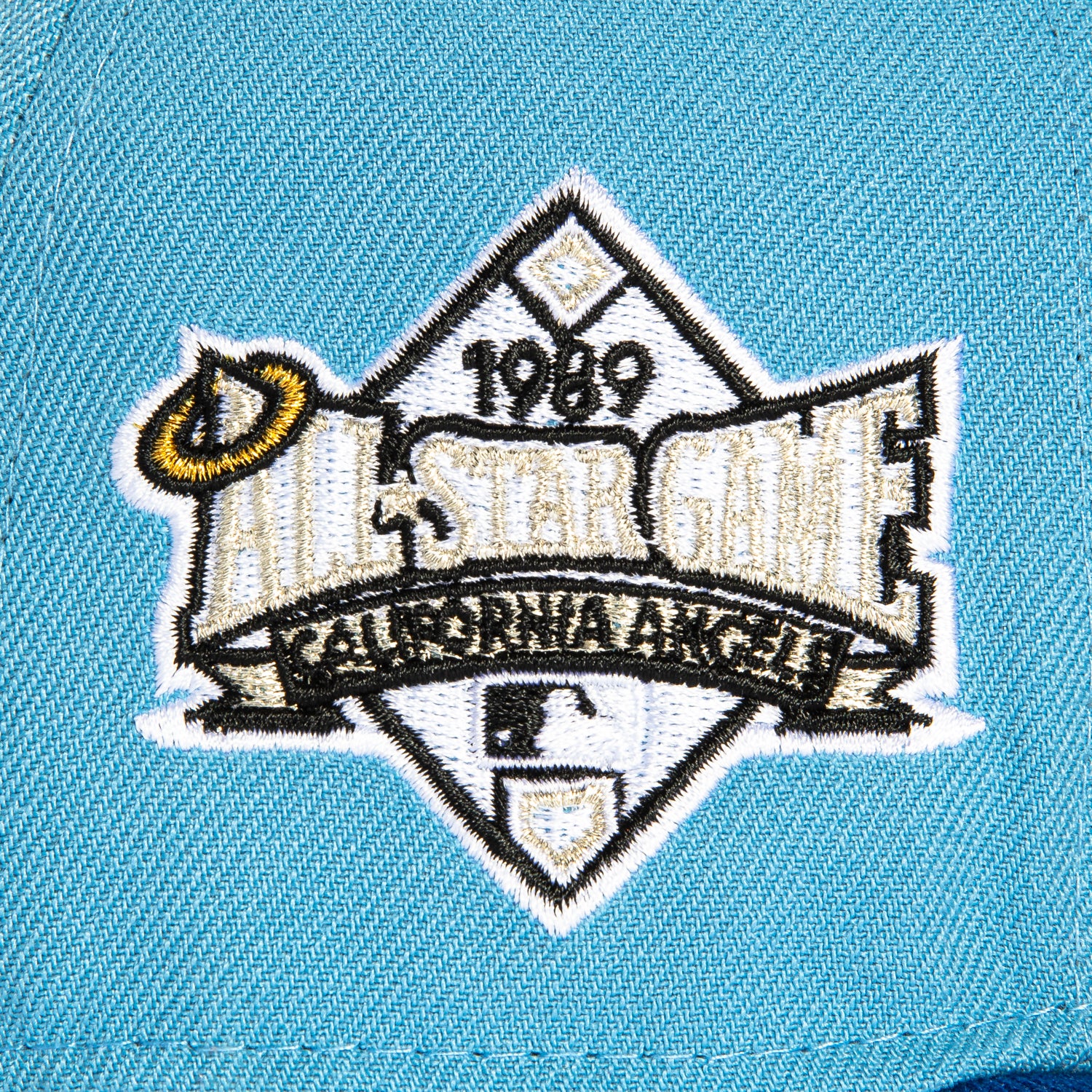 New Era 59Fifty Kansas City Royals 1989 All Star Game Patch Script Hat - Light Blue, Royal