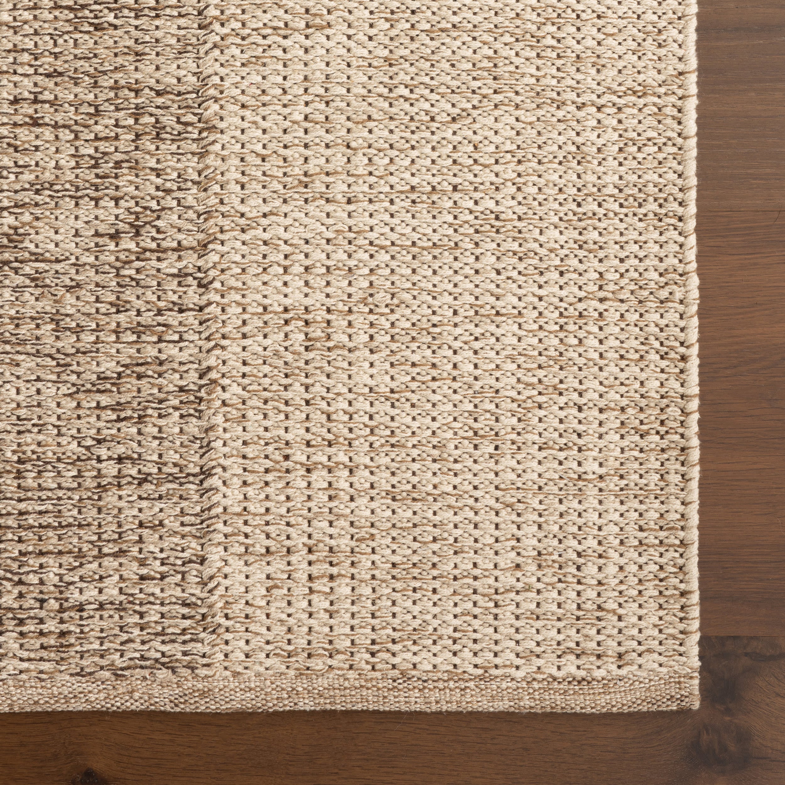 Greer Checkered Rug | Beige