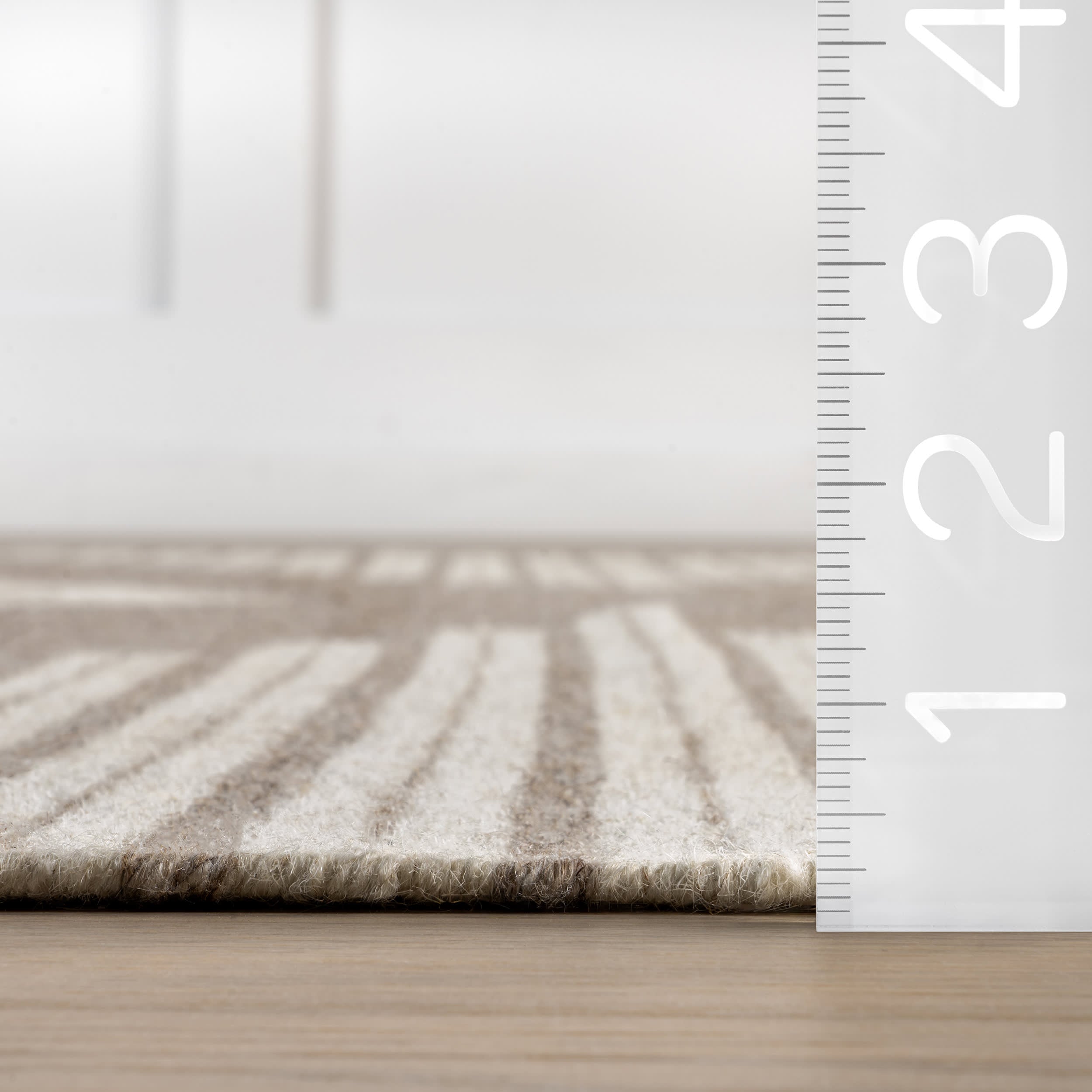 Grove Southwestern Cotton-Blend Rug | Taupe