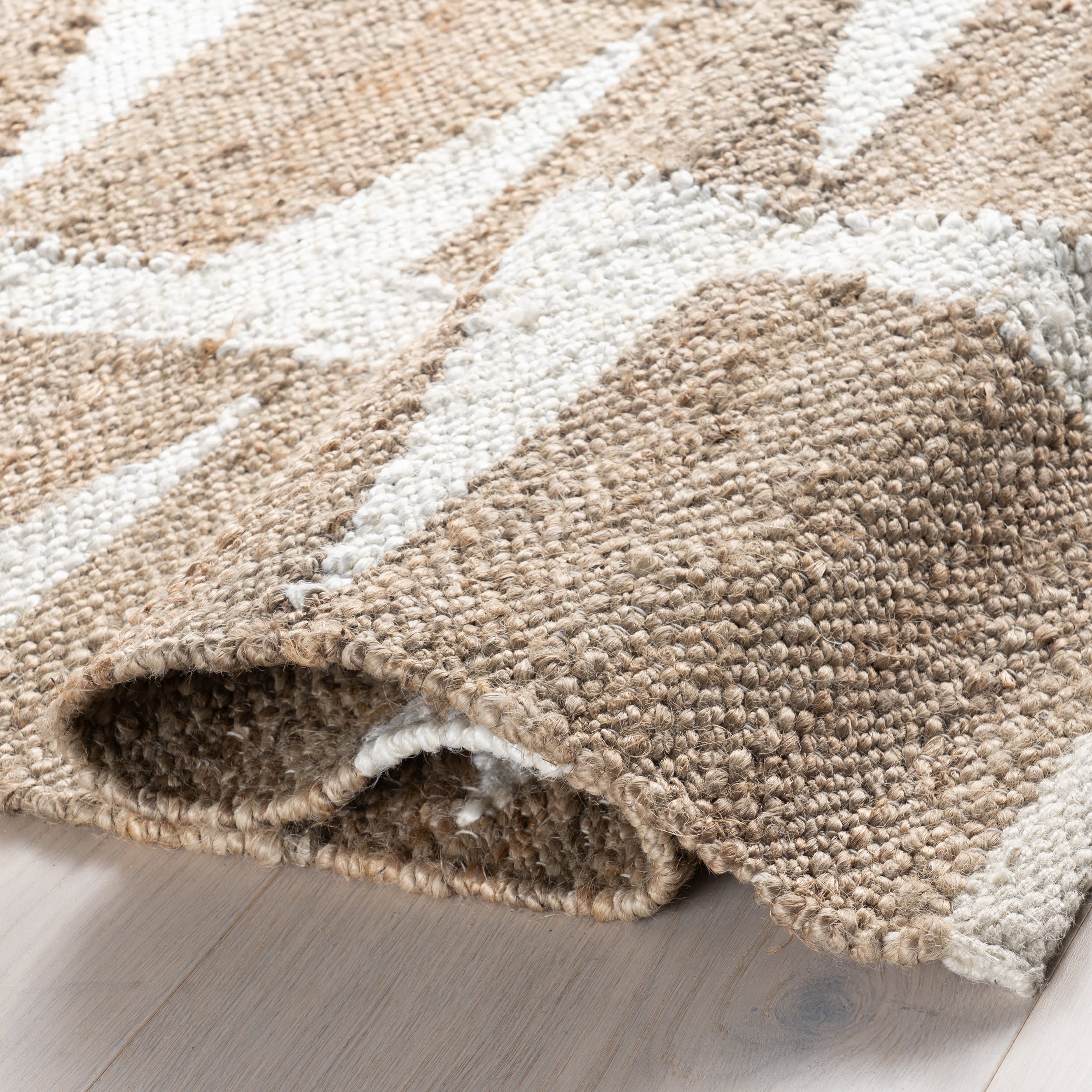 Manon Geometric Rug | Natural