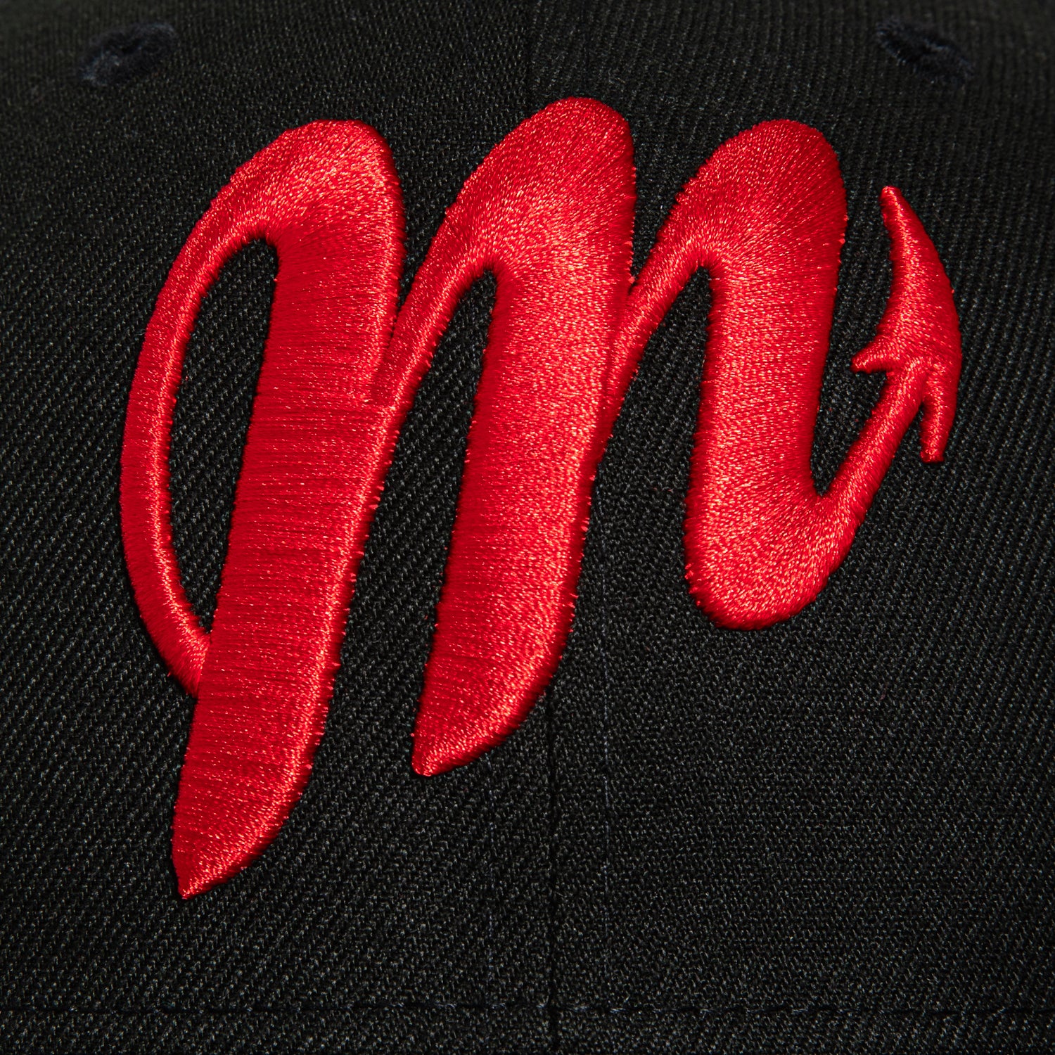 New Era 59Fifty Diablos Rojos de Mexico Club Patch Hat - Black, Red