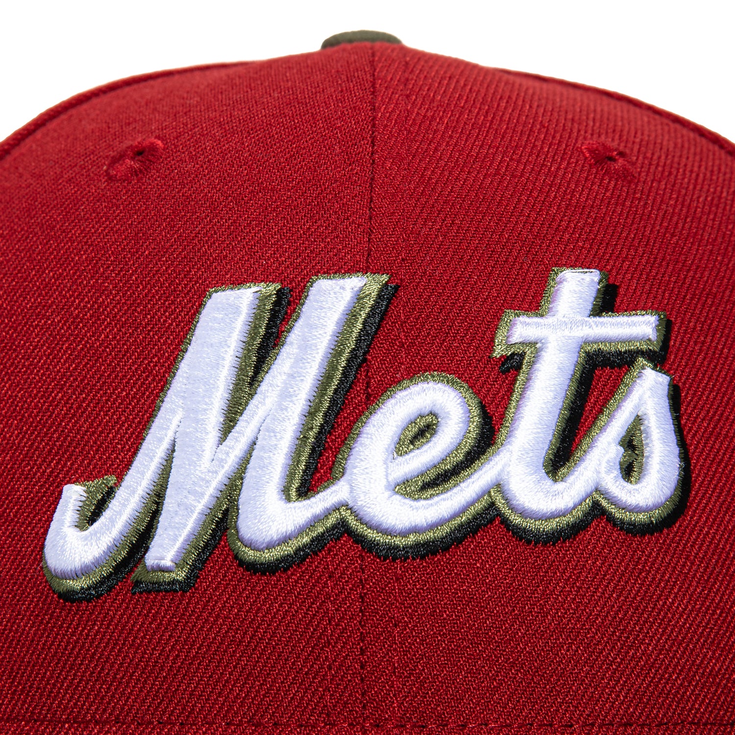 New Era 59Fifty New York Mets 2013 All Star Game Patch Word Hat - Brick, Olive