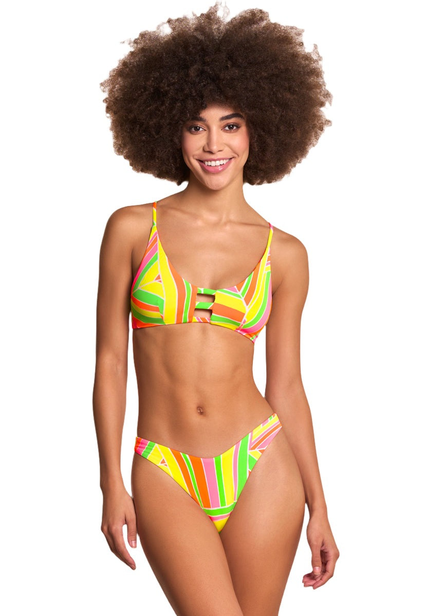 Maaji Magnetic Crate Sporty Bralette Bikini Top