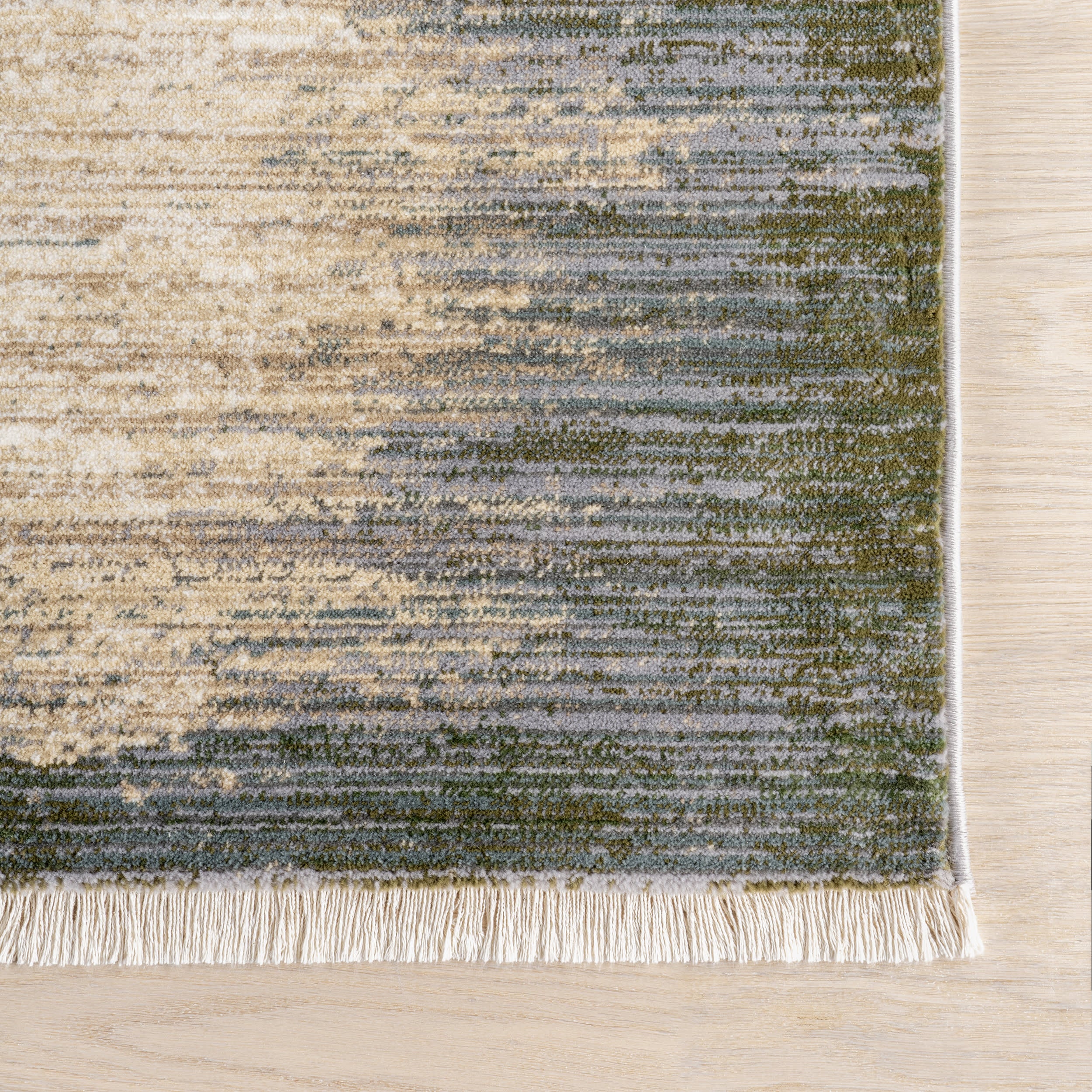 Trijuga Abstract Rug | Dark Beige