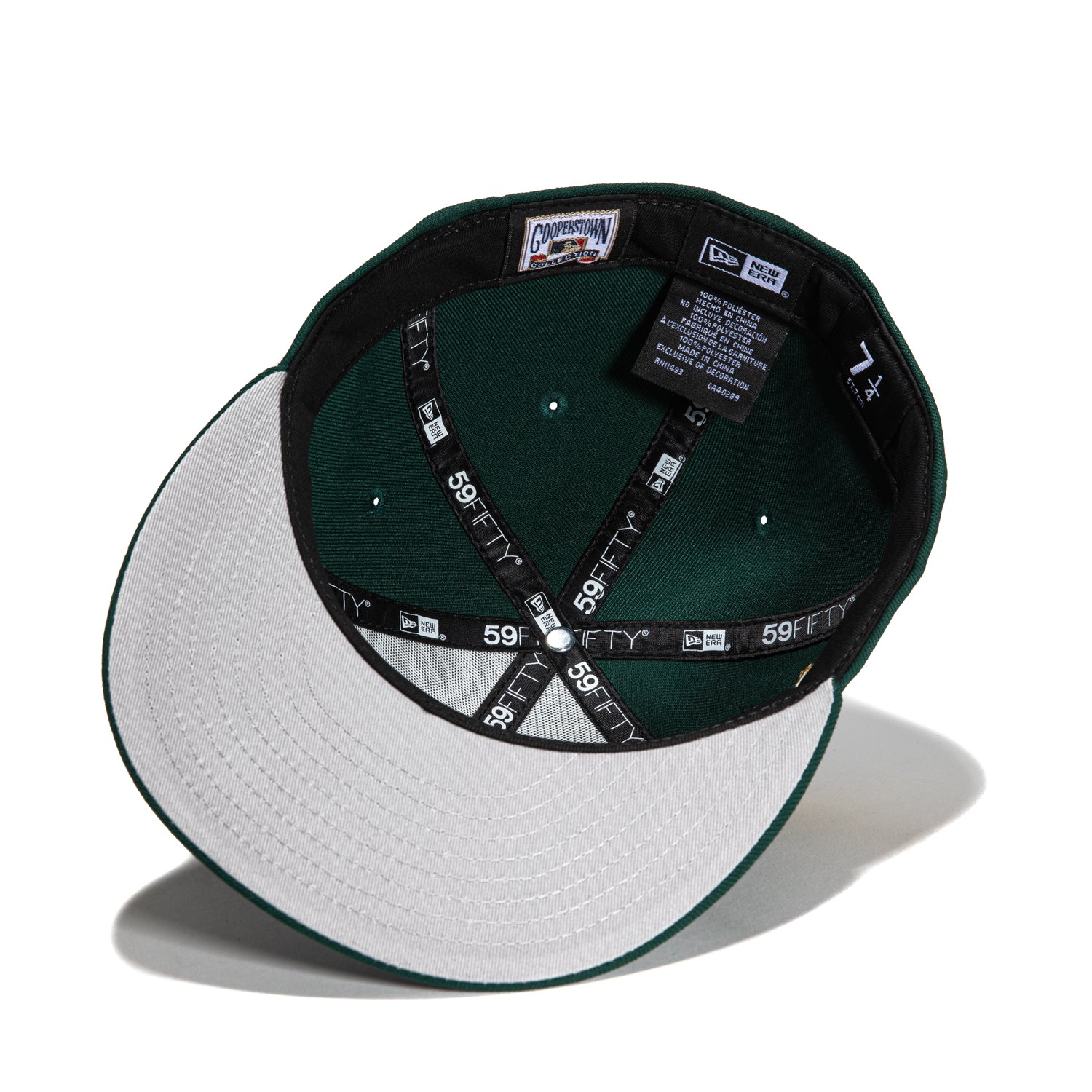 New Era 59Fifty Chicago Cubs Be Alert For Foul Balls Patch Hat - Green, White