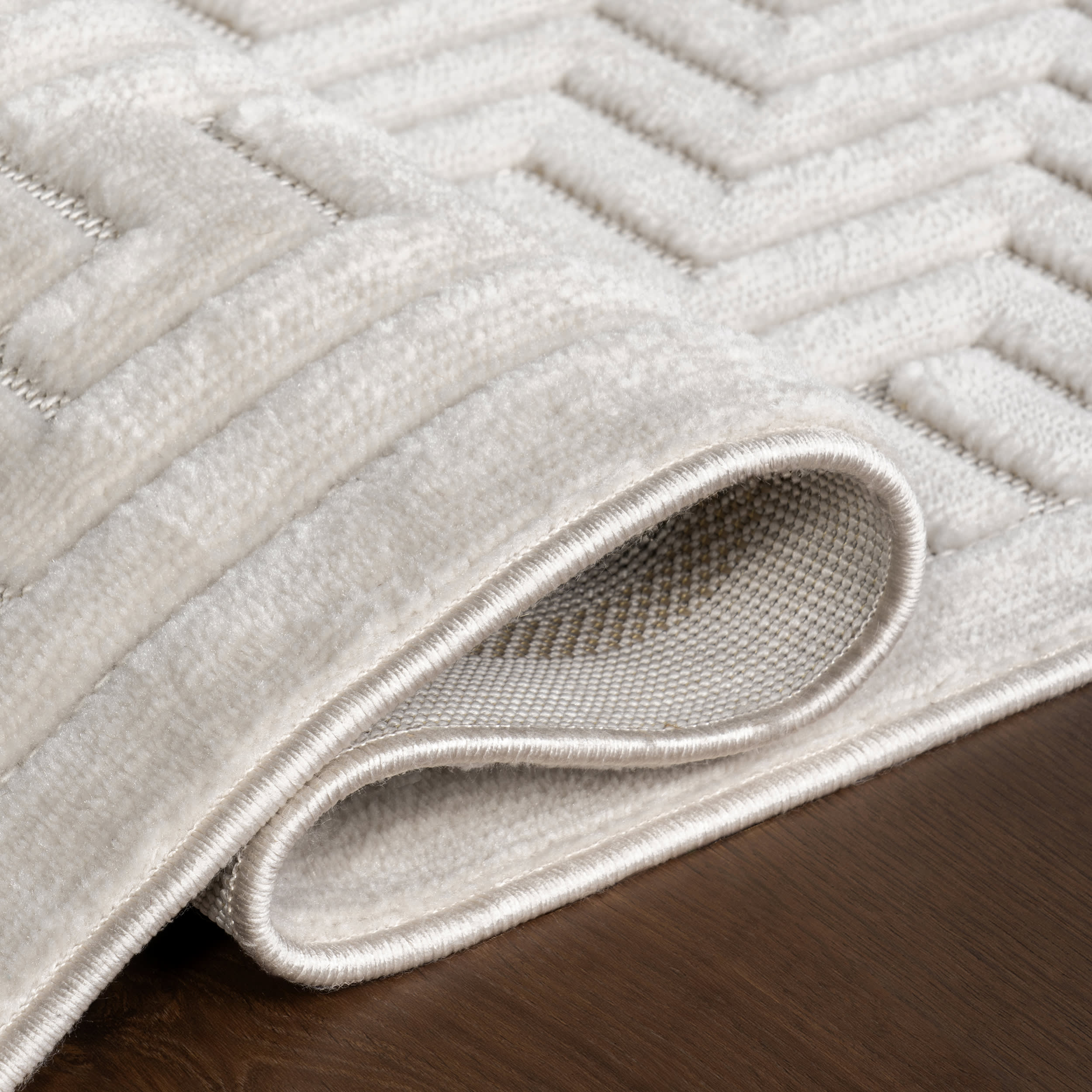 Tasha Indoor/Outdoor Geometric Rug | Cream