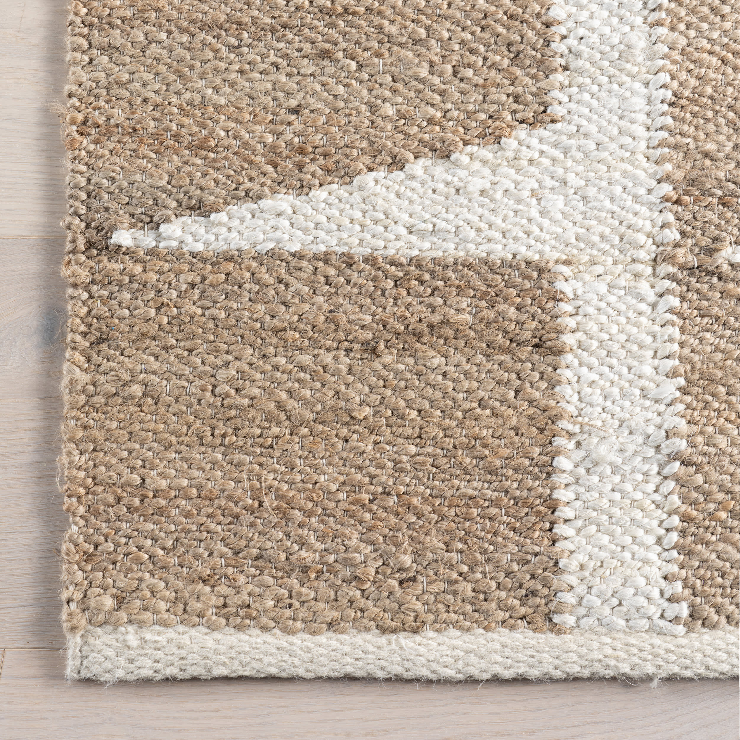 Manon Geometric Rug | Natural