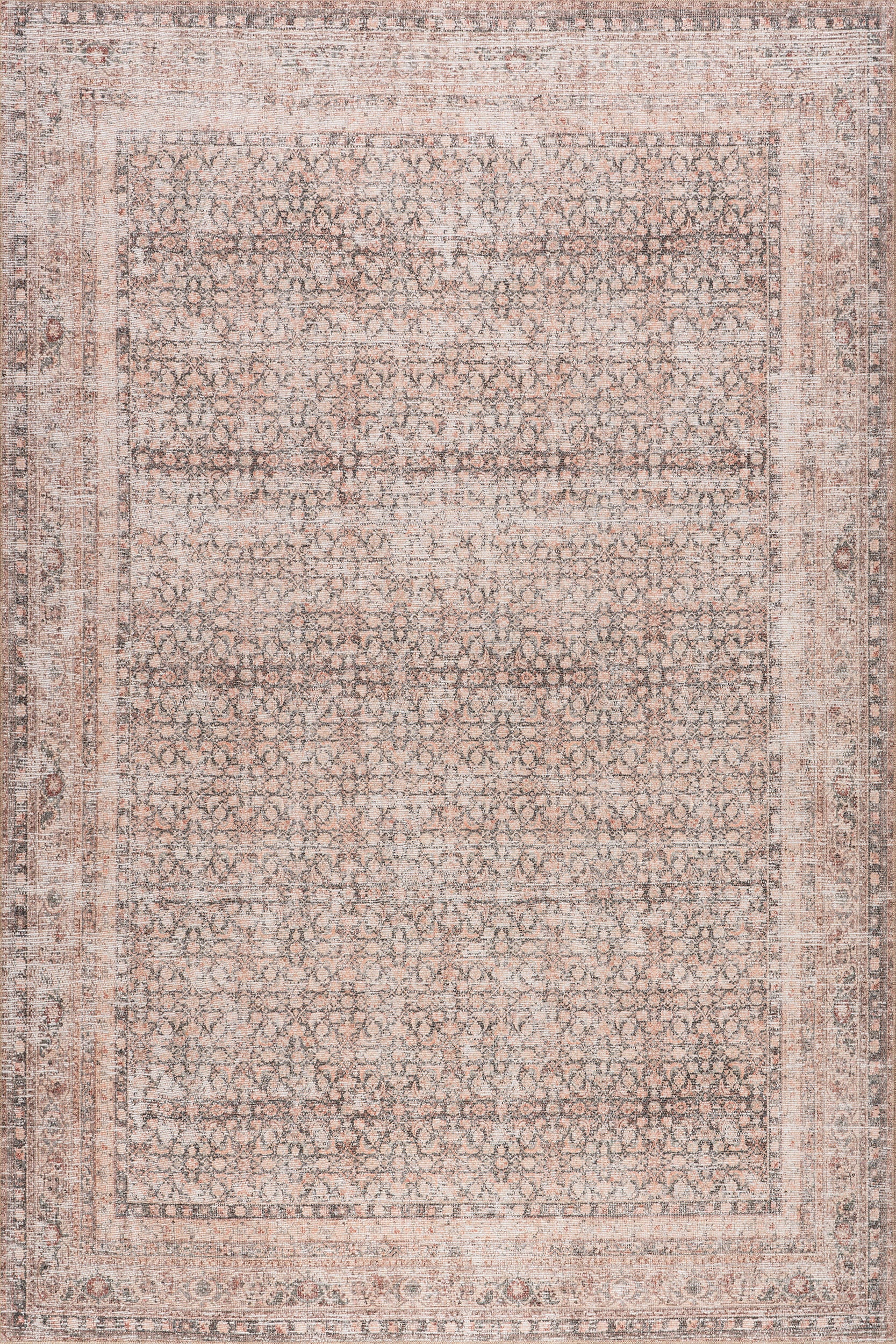 Bronte Vintage Rug | Light Brown