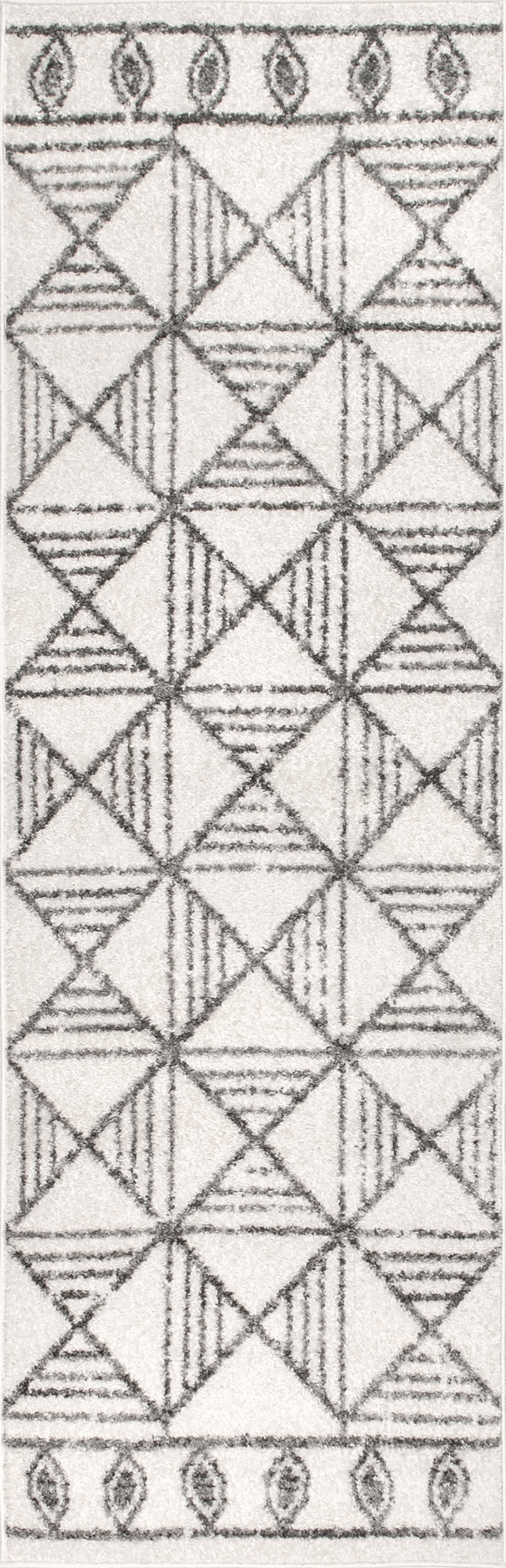 Retro Tiles Rug | Off White