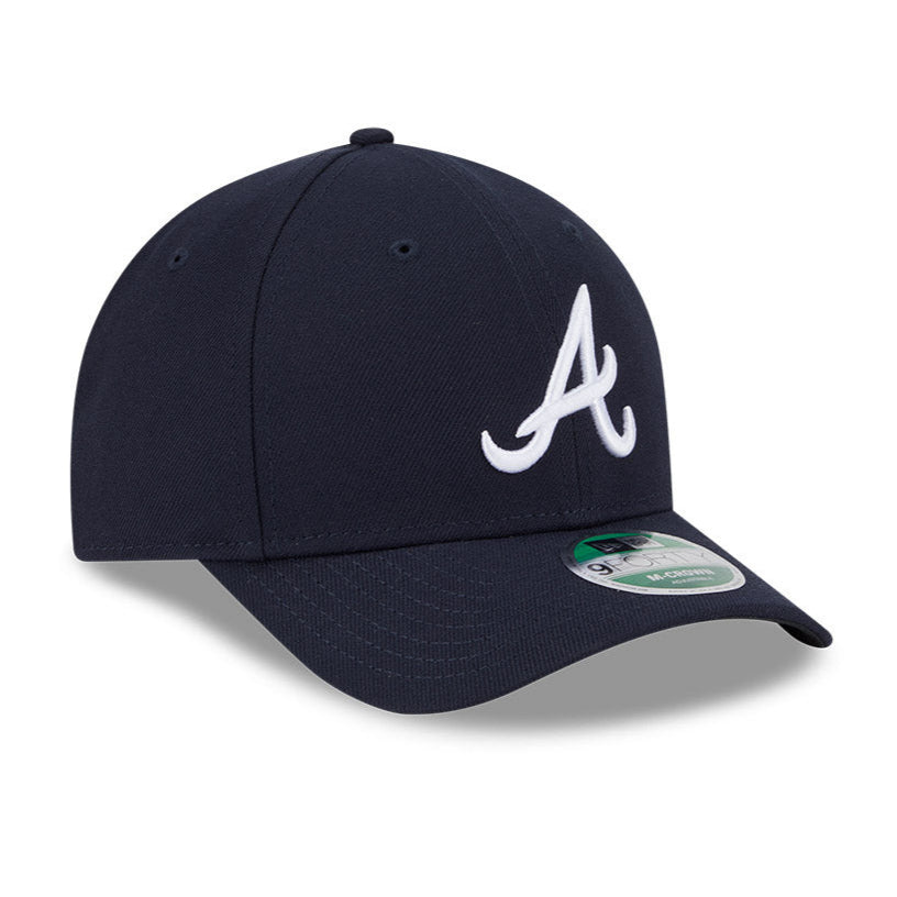 New Era 9Forty M-Crown Atlanta Braves Snapback Road Hat - Navy