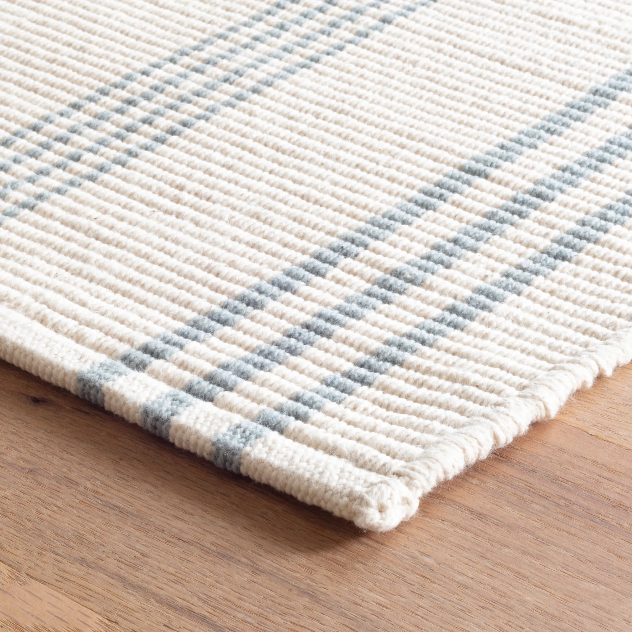 Swedish Stripe Handwoven Cotton Rug