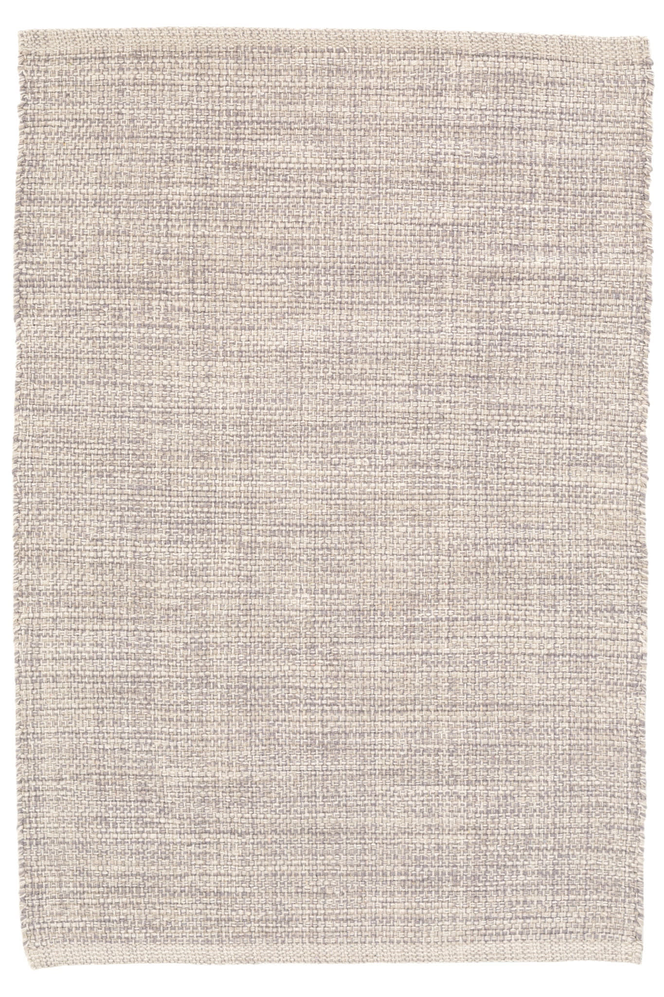 Marled Grey Handwoven Cotton Rug