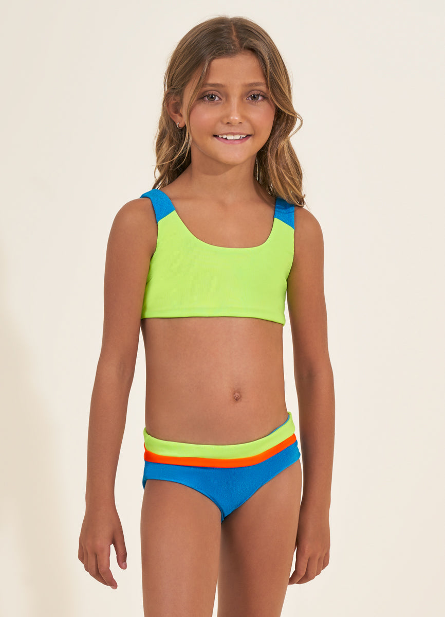 Maaji Ocean Blue Iceland Girls Bikini Set