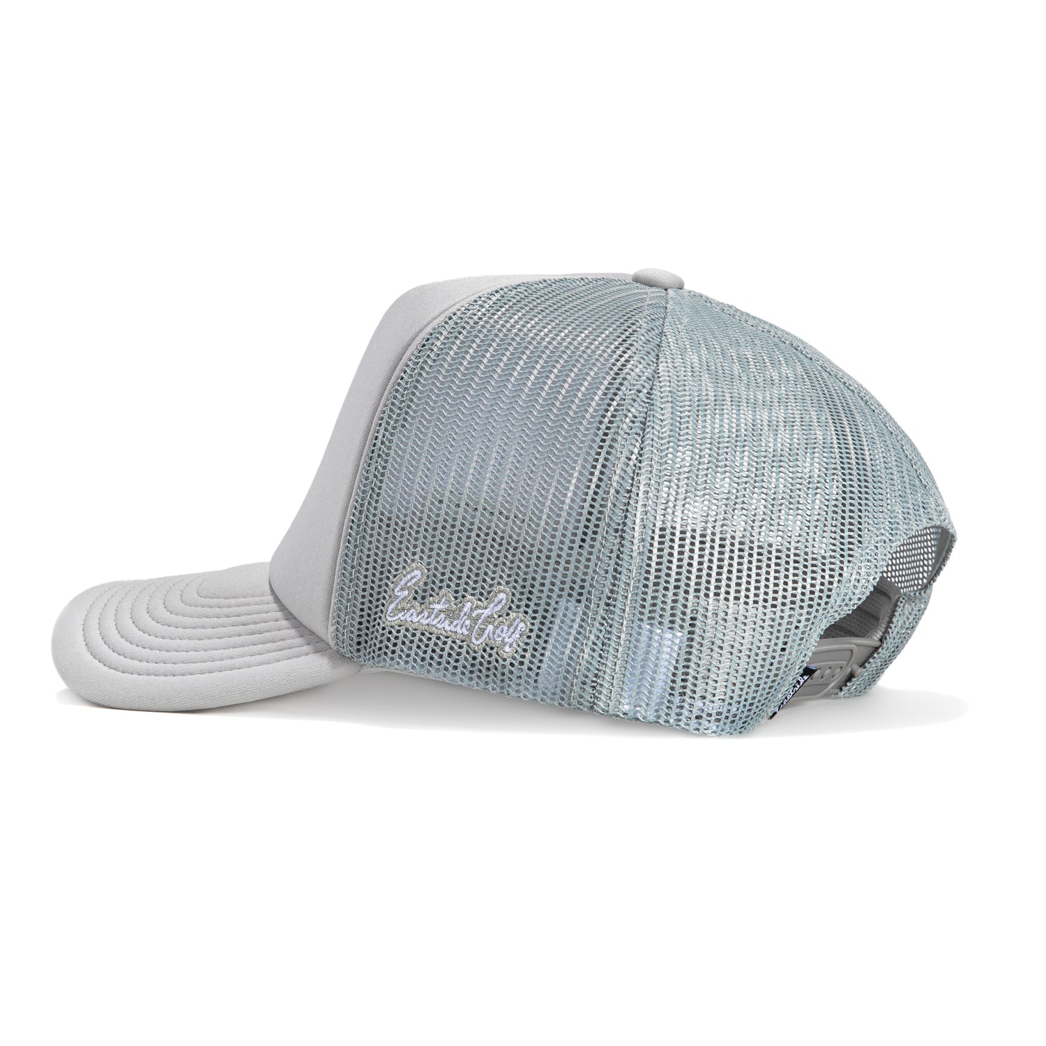 Eastside Golf Logo Trucker Snapback Foam Hat - Grey