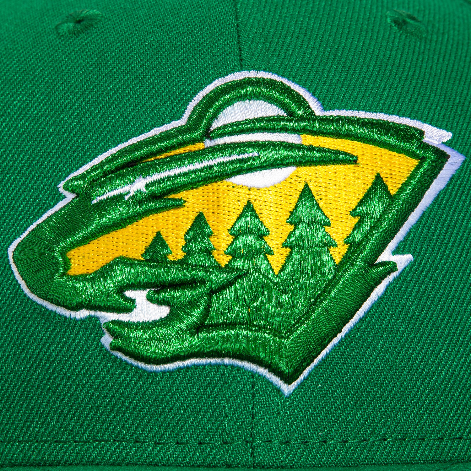 New Era 59Fifty Minnesota Wild Hat - Green, Gold