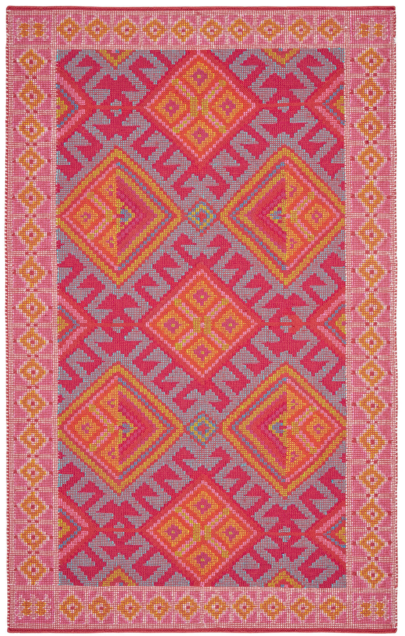 Valencia Kilim Spice Handwoven Indoor/Outdoor Rug