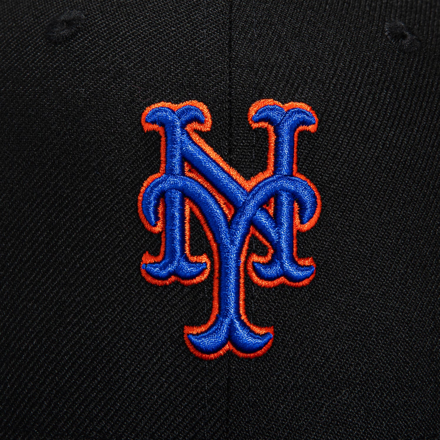 New Era 59Fifty New York Mets Subway Series Patch Hat -  Black, Royal