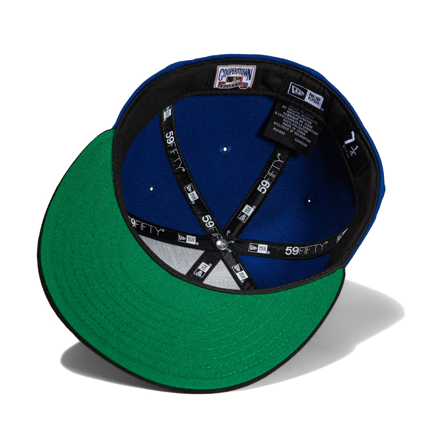 New Era 59Fifty Seattle Mariners 35th Anniversary Patch Hat -  Royal, Black, Green