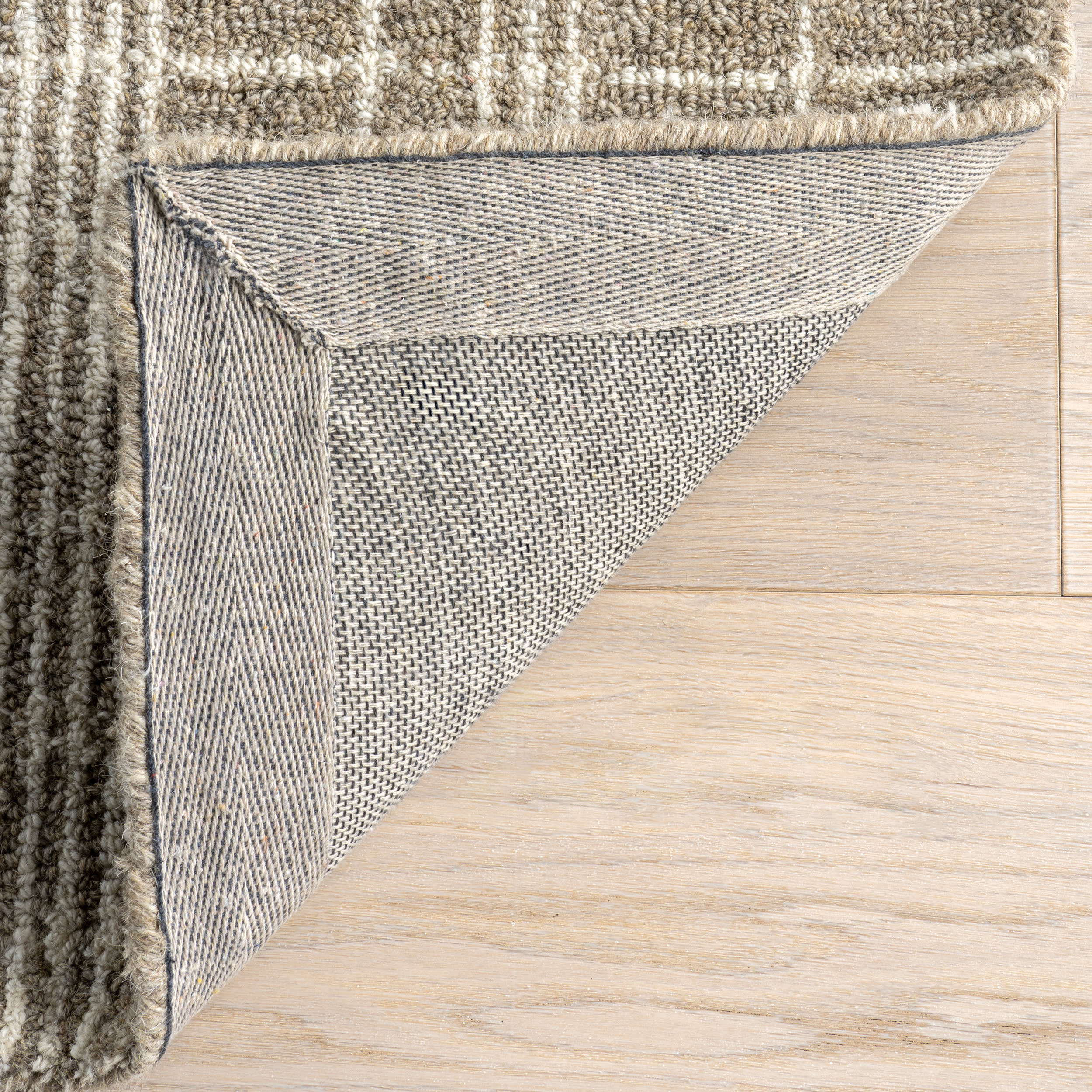 Valery Plaid Rug | Sand