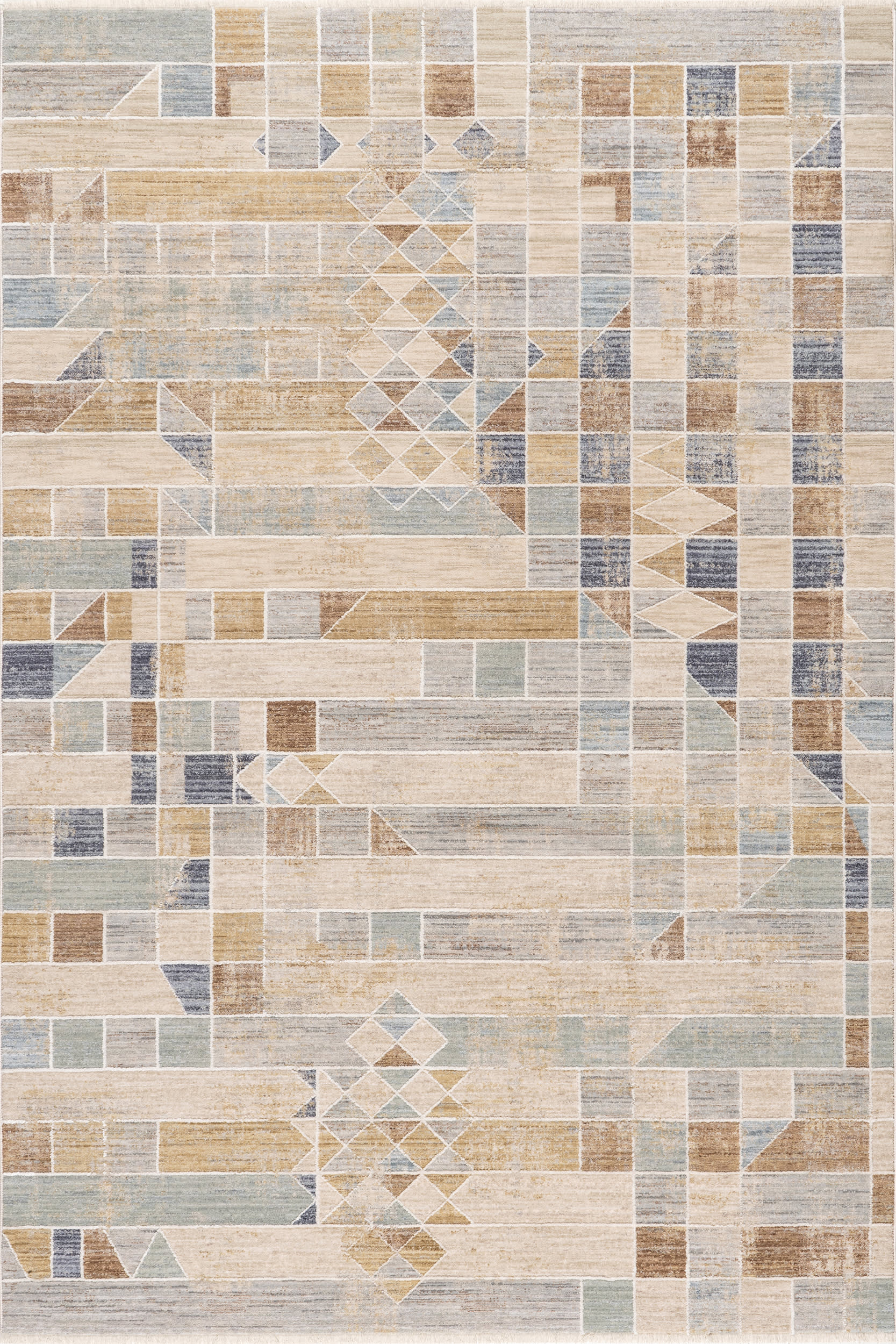 Kirsten Geometric Rug | Multicolor